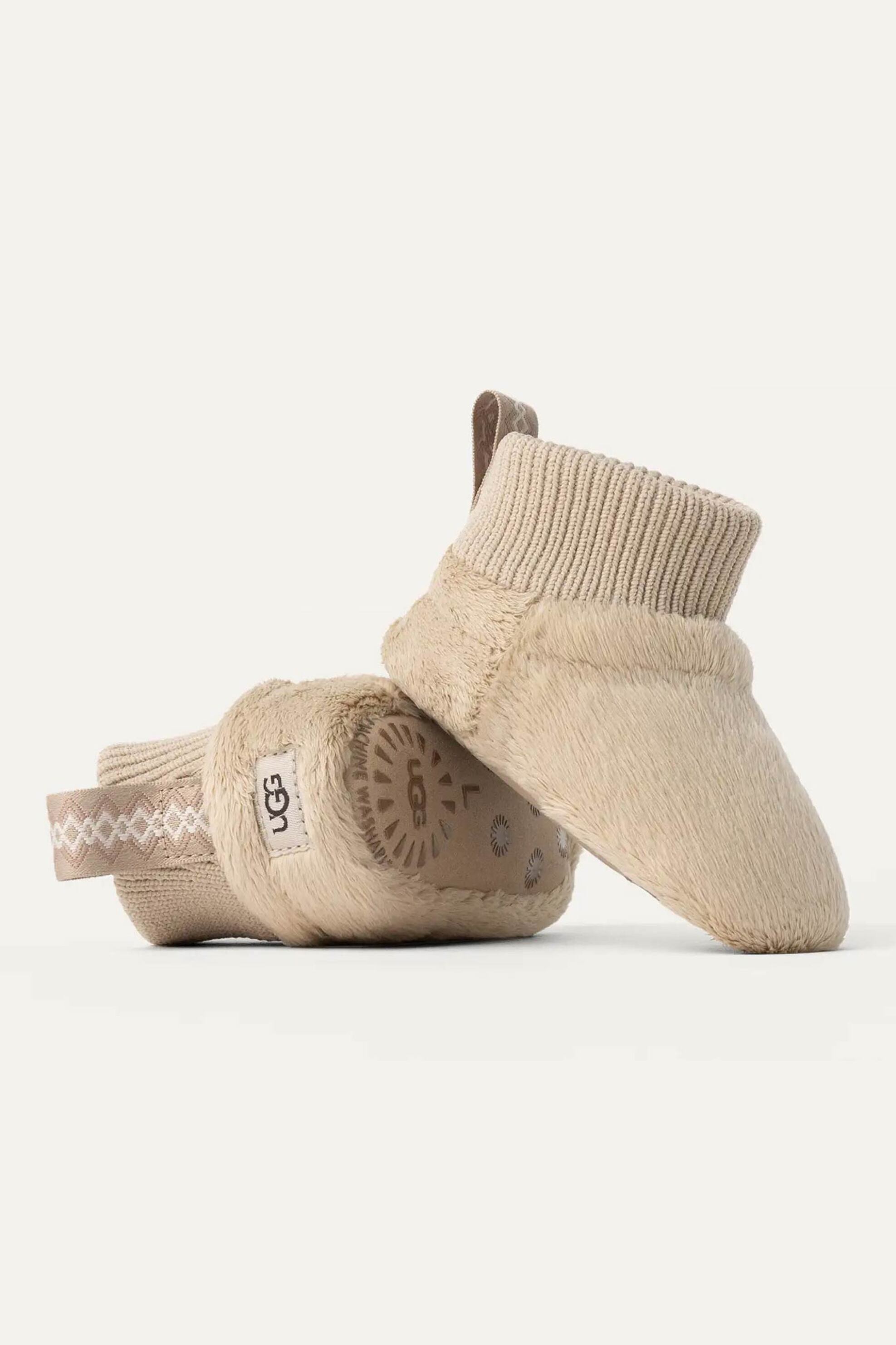 Ugg βρεφικά μποτάκια αγκαλίας "Nesti" - 1157639I Μπεζ φωτογραφία