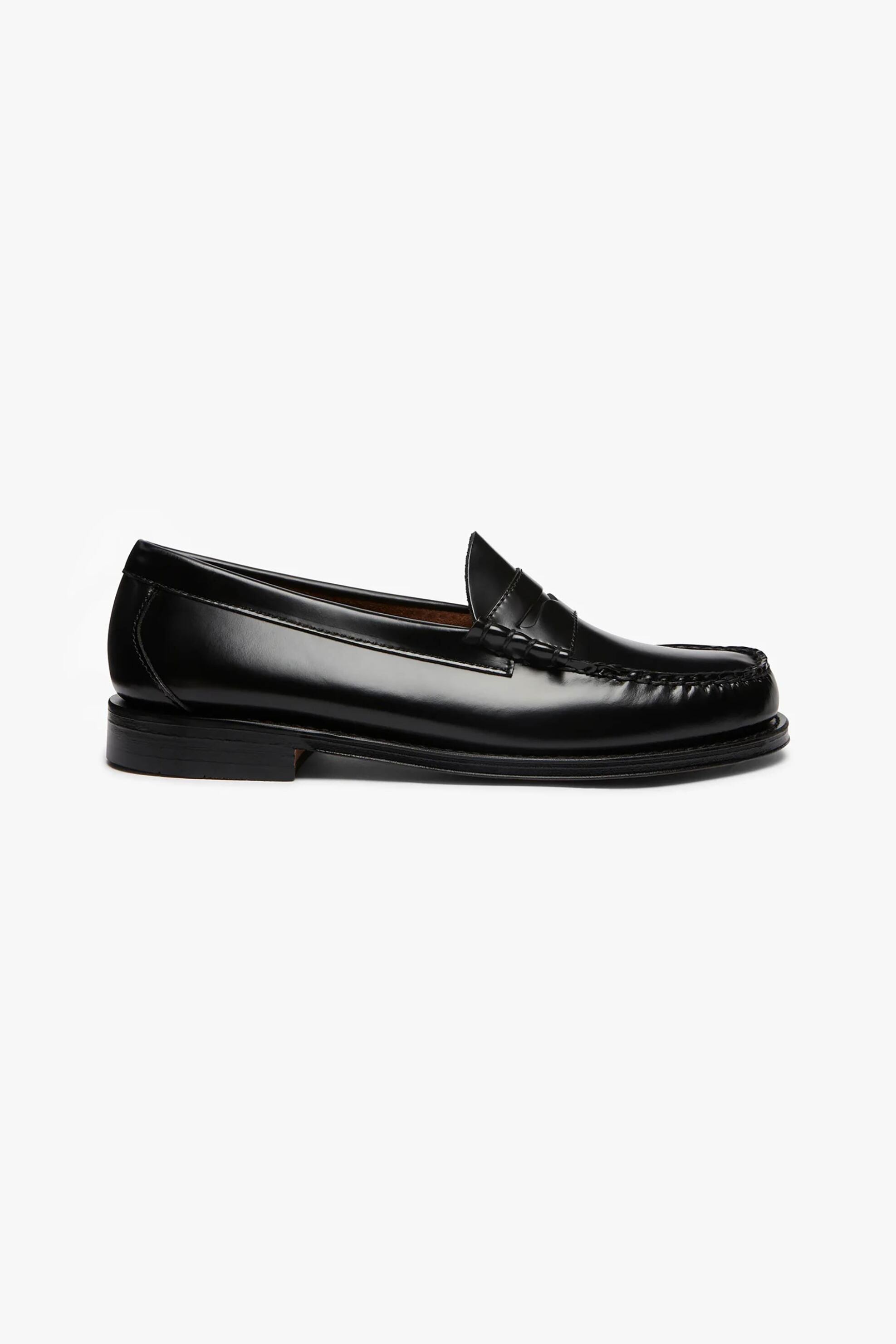 G.H.Bass ανδρικά penny loafers δερμάτινα "Weejuns Larson" - BA11010H Μαύρο