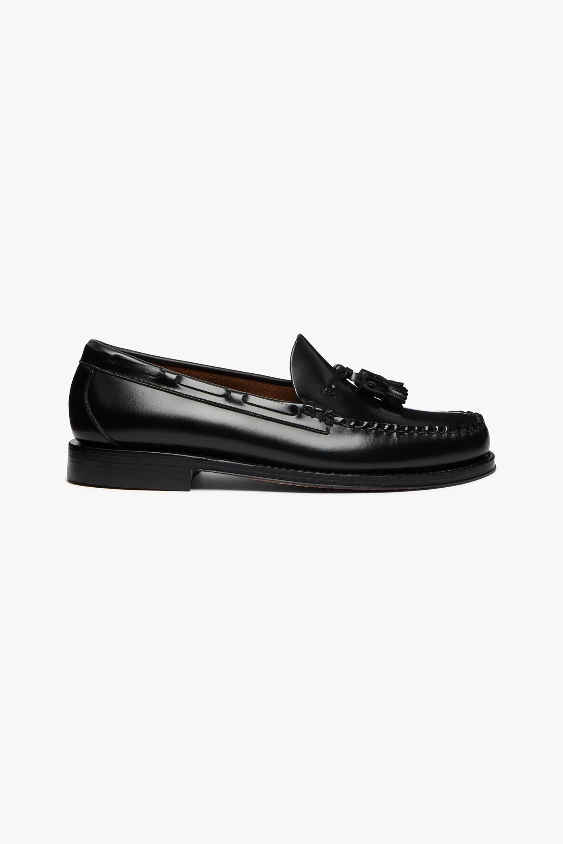 G.H.BASS G.H.Bass ανδρικά tassel loafers δερμάτινα "Weejuns Larkin" - BA11015H Μαύρο