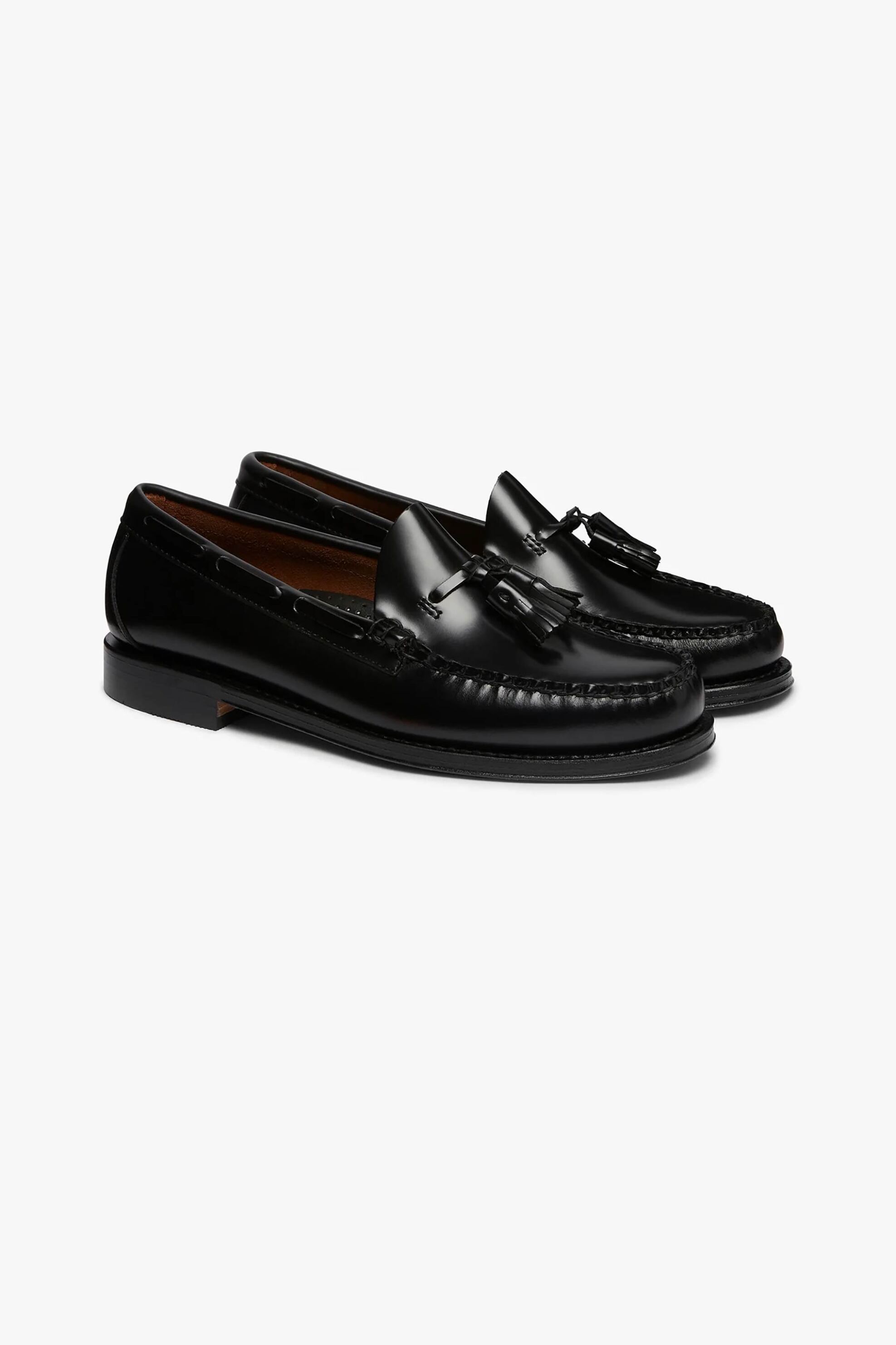 G.H.Bass ανδρικά tassel loafers δερμάτινα "Weejuns Larkin" - BA11015H Μαύρο φωτογραφία