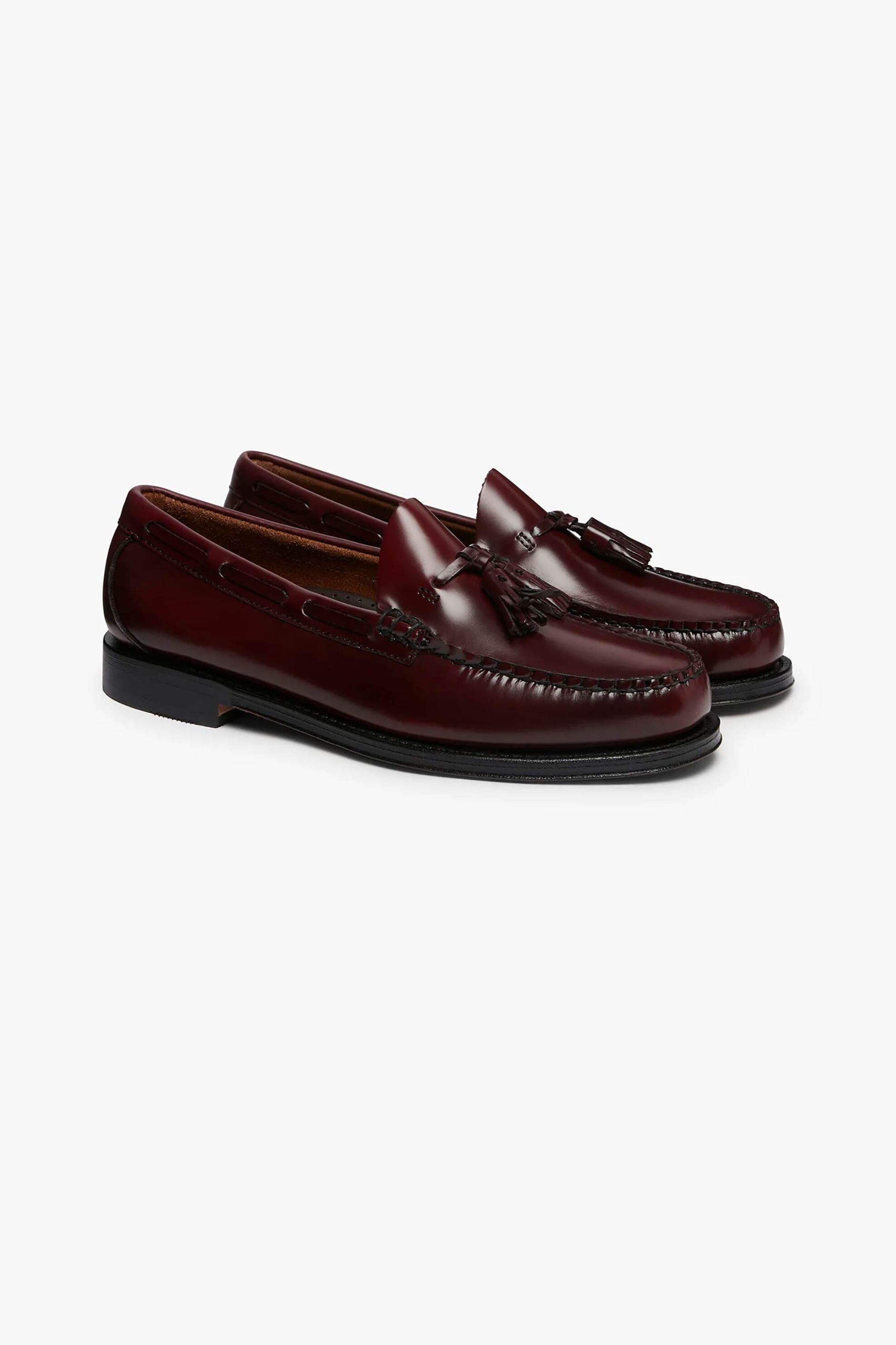 G.H.Bass ανδρικά tassel loafers δερμάτινα "Weejuns Larkin" - BA11015H Καφέ φωτογραφία