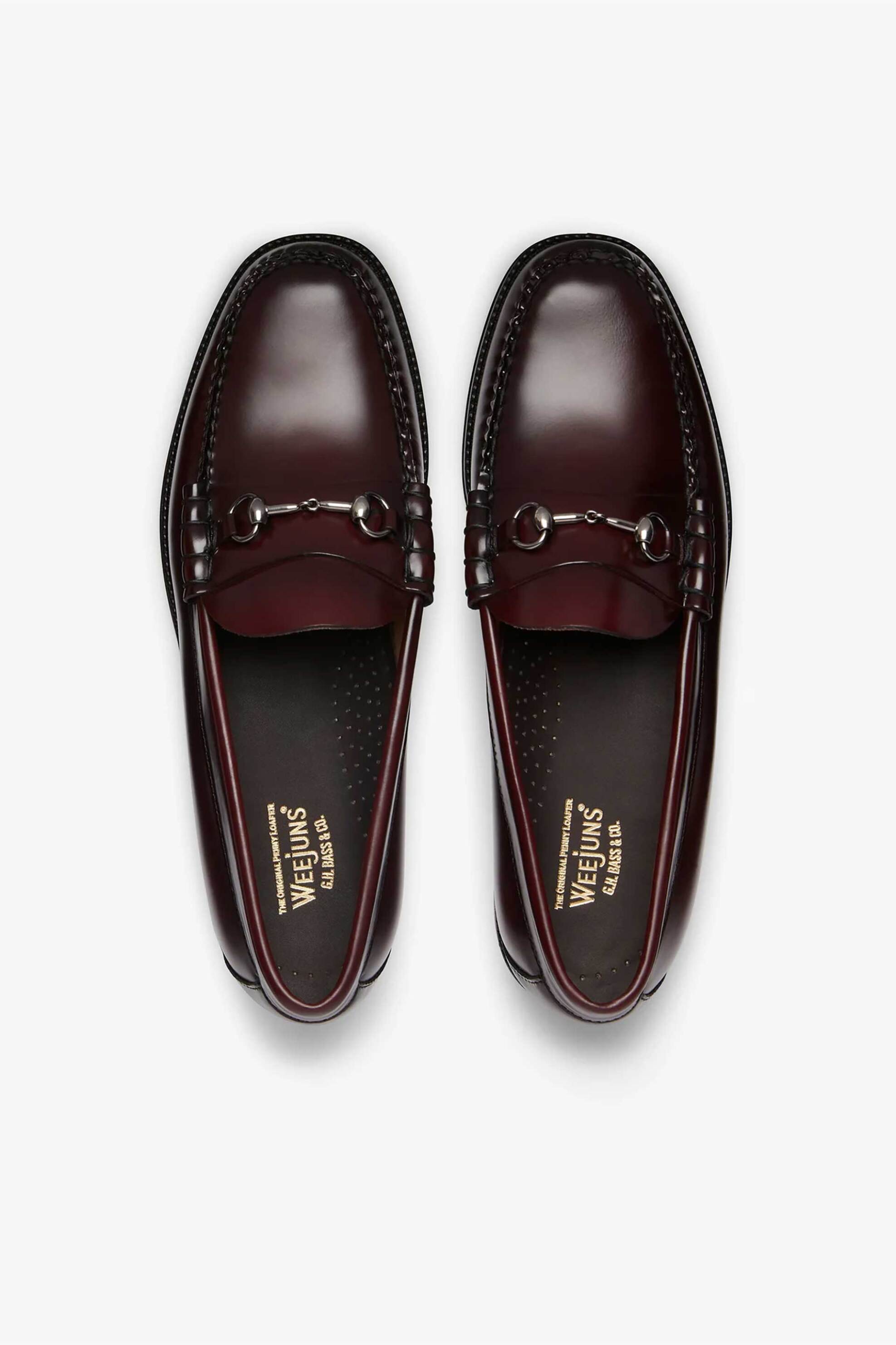 G.H.Bass ανδρικά penny loafers δερμάτινα "Easy Weejuns Lincoln" - BA11775 Καφέ φωτογραφία