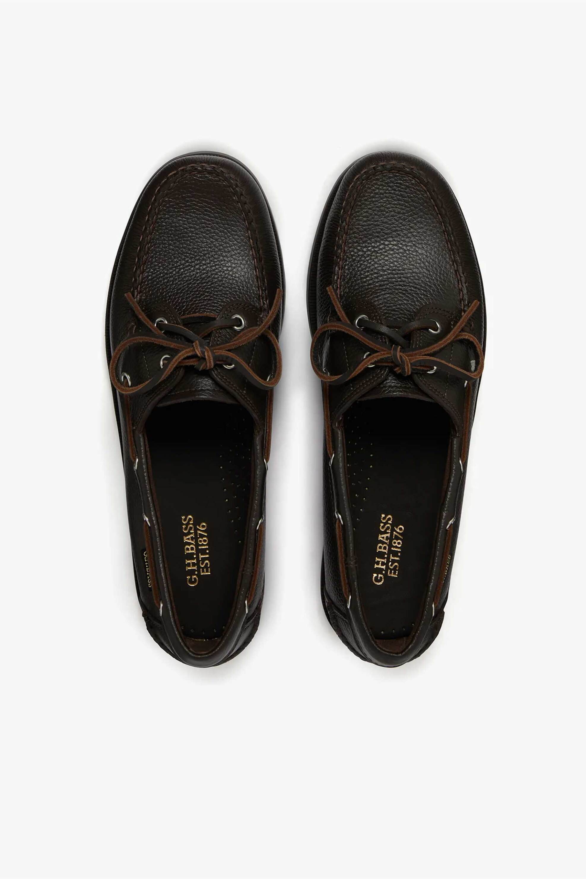 G.H.Bass ανδρικά boat παπούτσια "Jetty II" - BA20320 Καφέ φωτογραφία