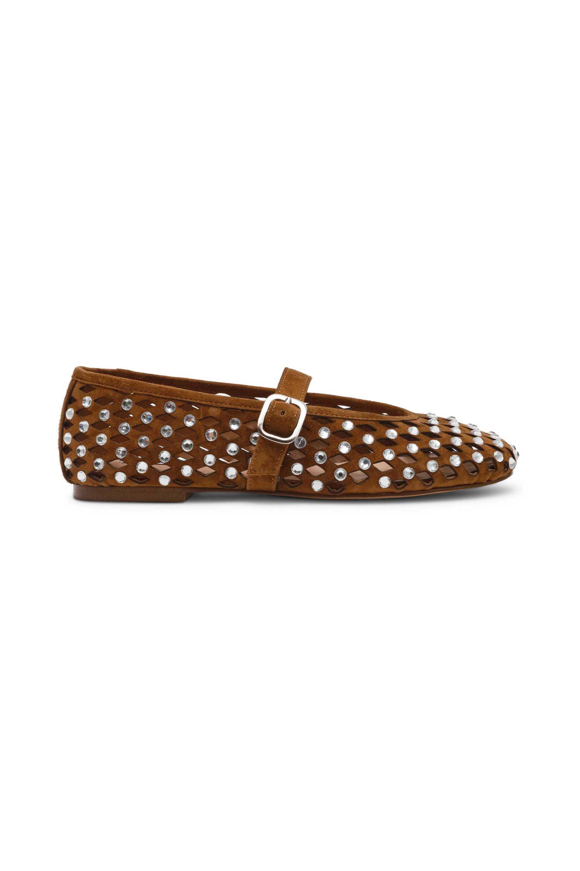 Steve Madden γυναικείες μπαλαρίνες με στρας "Rerun" - 1100527003002 Ταμπά