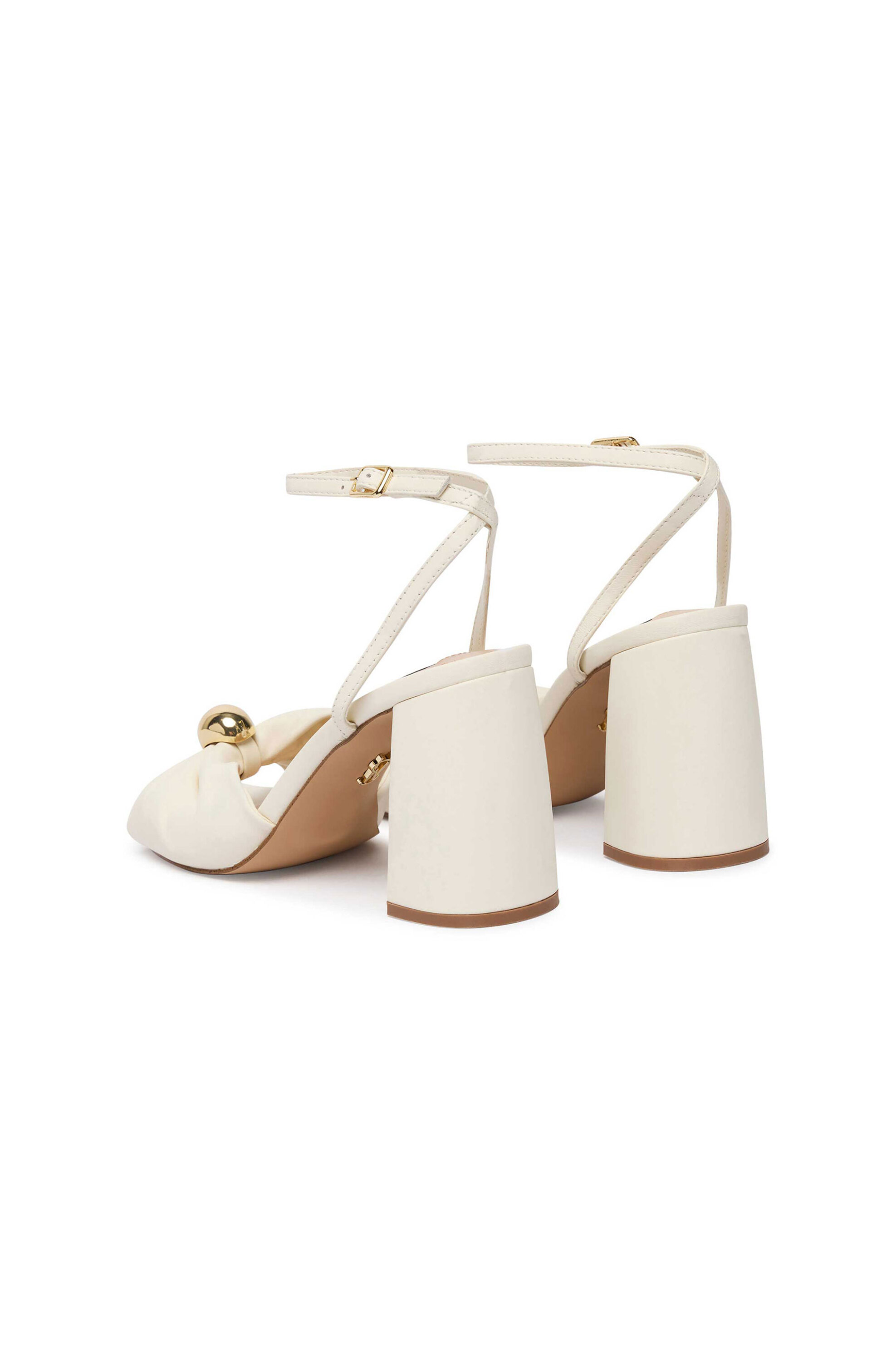 Steve Madden Γυναικεία Πέδιλα με Τακούνι Meladi - 1100524203001 Εκρού