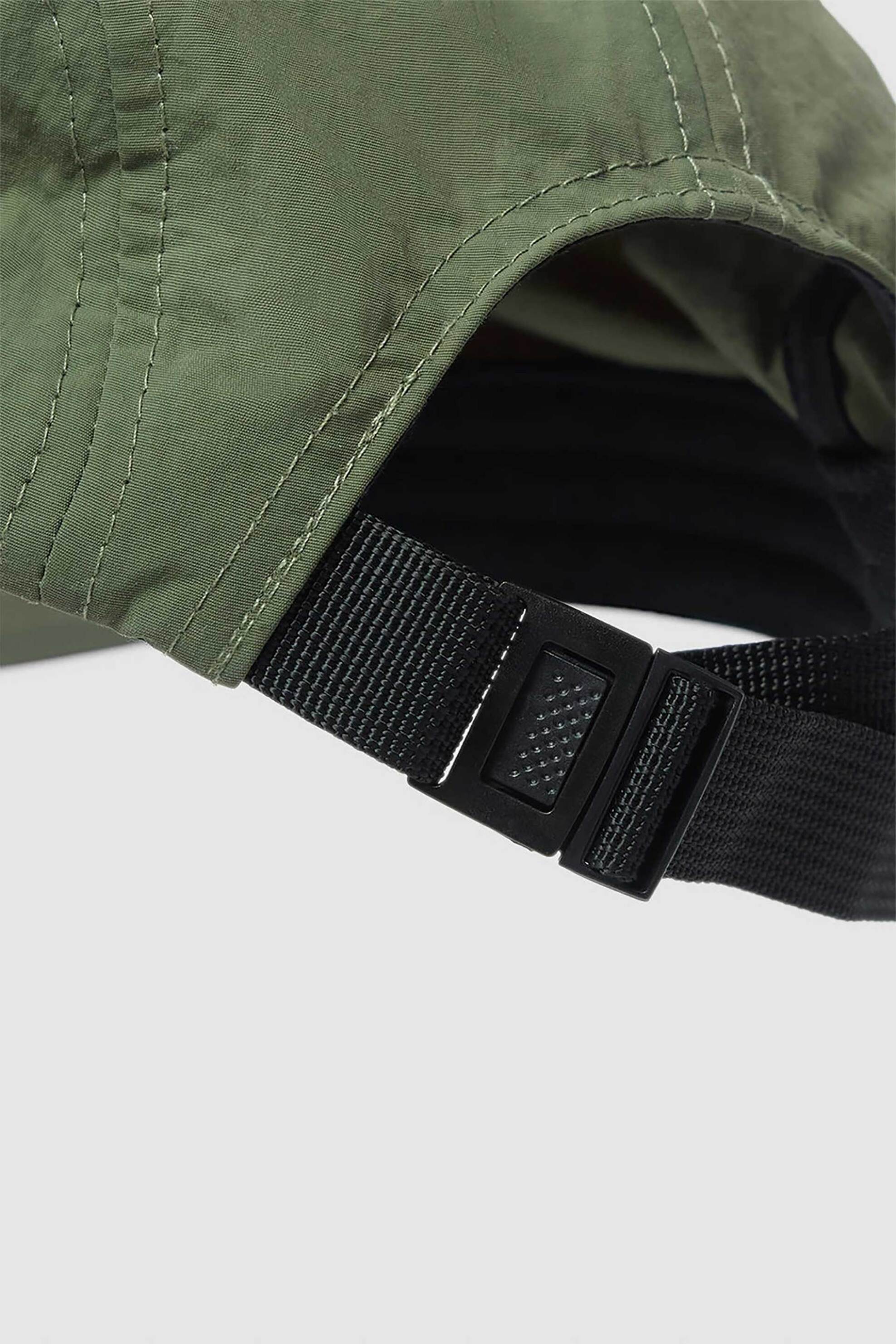 Blue Banana unisex καπέλο jockey με κεντημένο Χ "Square" - AW25UA009SQUGR05/FW25 Χακί φωτογραφία