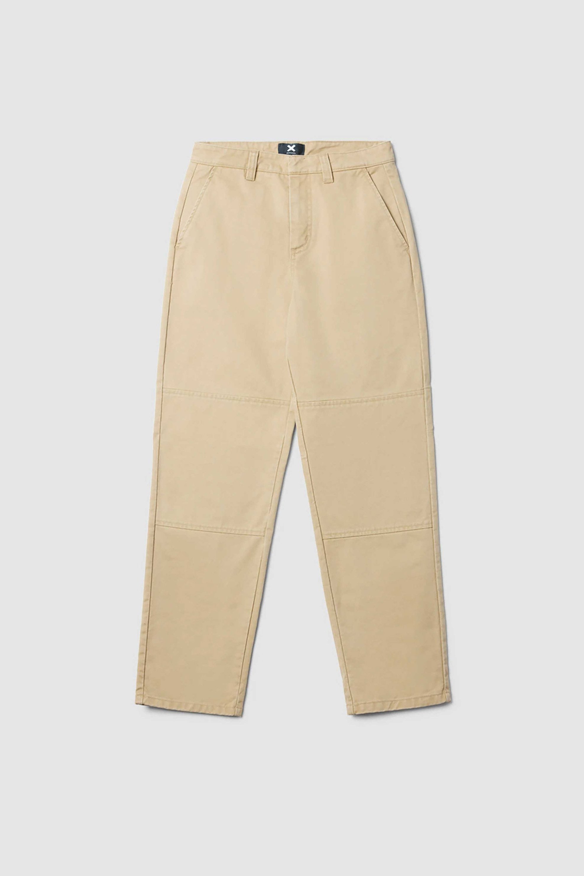 BLUE BANANA Blue Banana γυναικείο παντελόνι chino μονόχρωμο "Creek" - AW25WG037CREYL05/FW25 Μπεζ