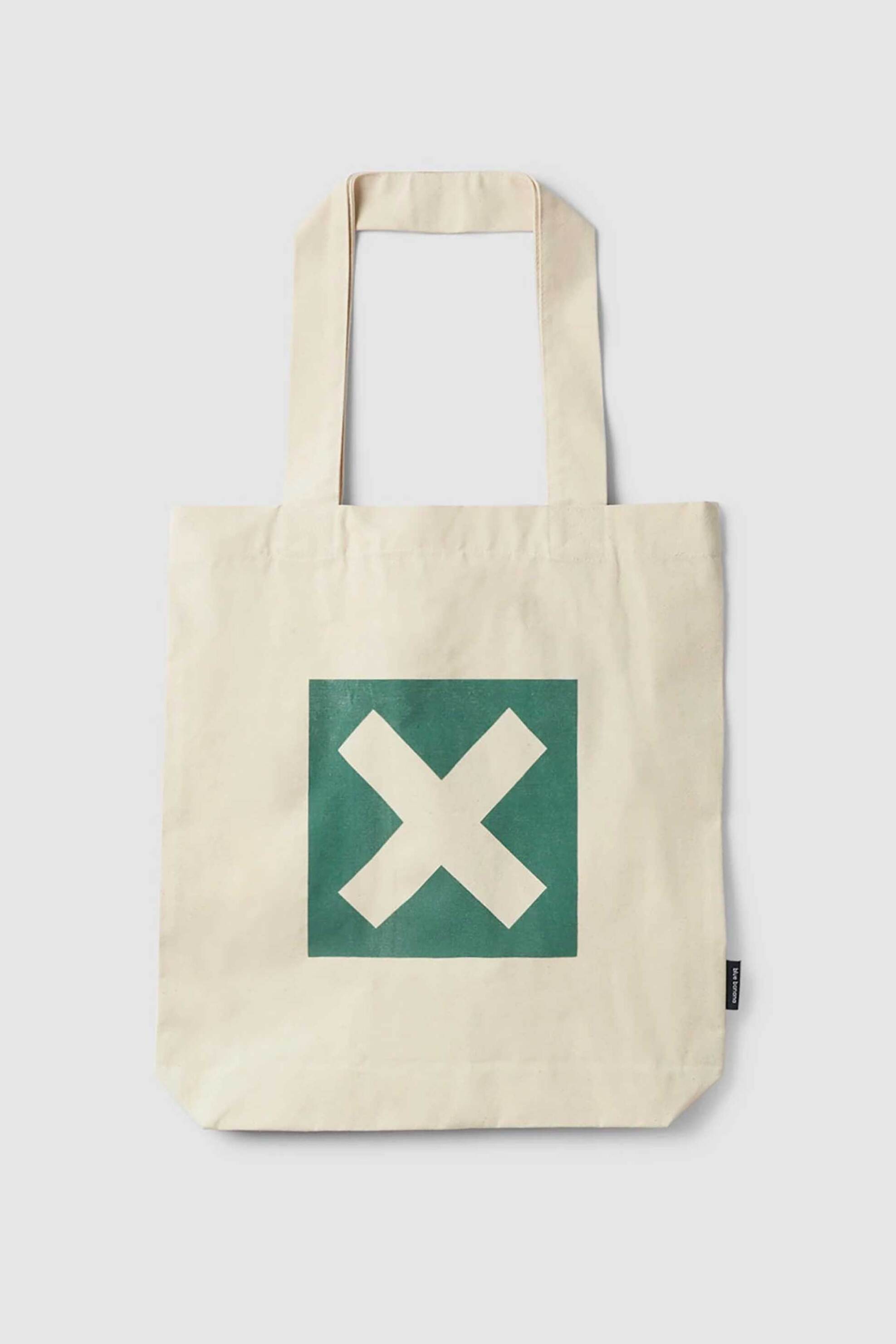 Blue Banana unisex τσάντα tote "Nature" - SS25UA019NATWH02/SS25 Κρέμ