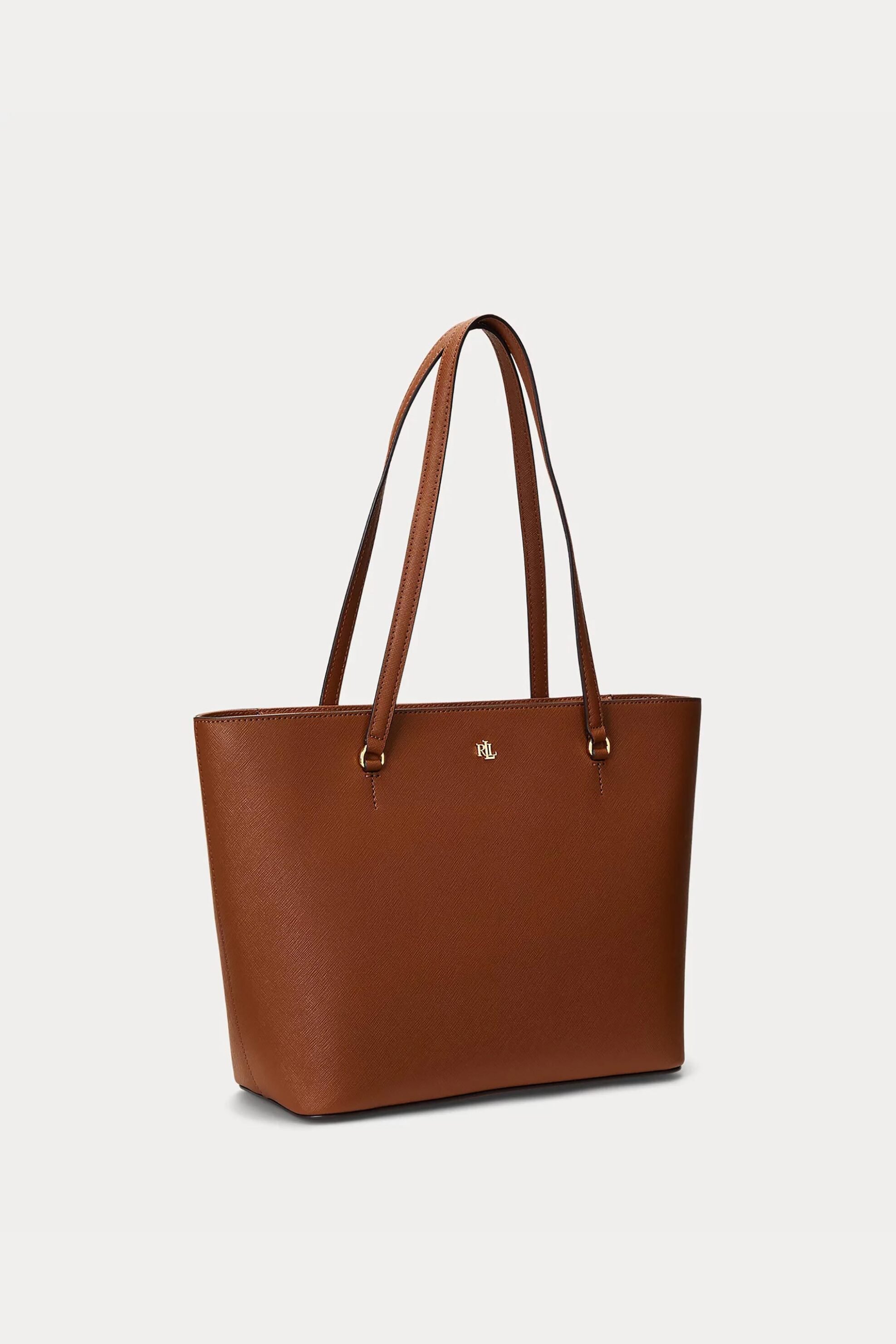 LAUREN RALPH LAUREN Lauren Ralph Lauren γυναικεία δερμάτινη τσάντα tote "Karly Medium" - 25264840-ONE Ταμπά - 2
