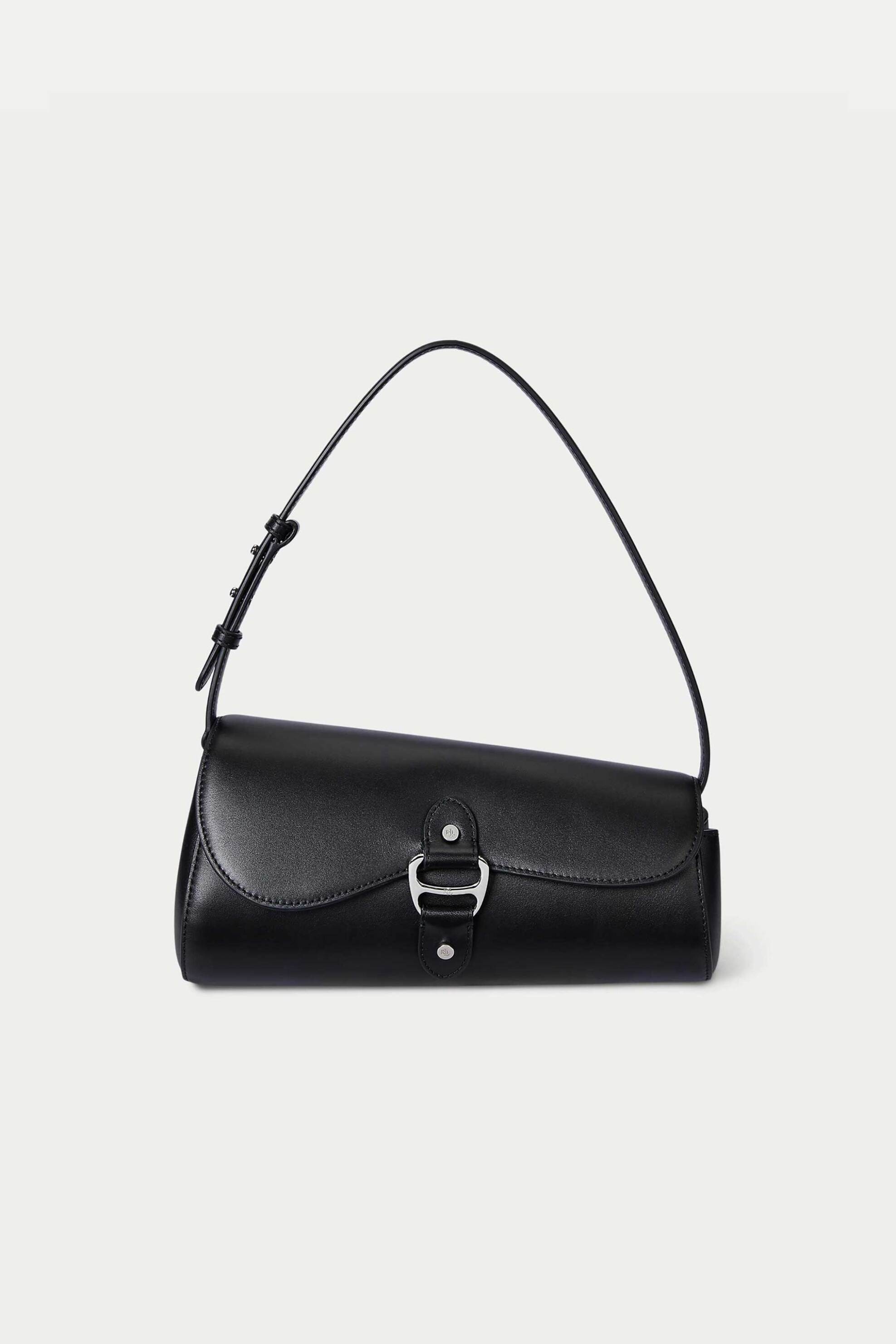 Lauren Ralph Lauren γυναικεία τσάντα ώμου "Tasha East-West Medium" - 25263979-ONE Μαύρο