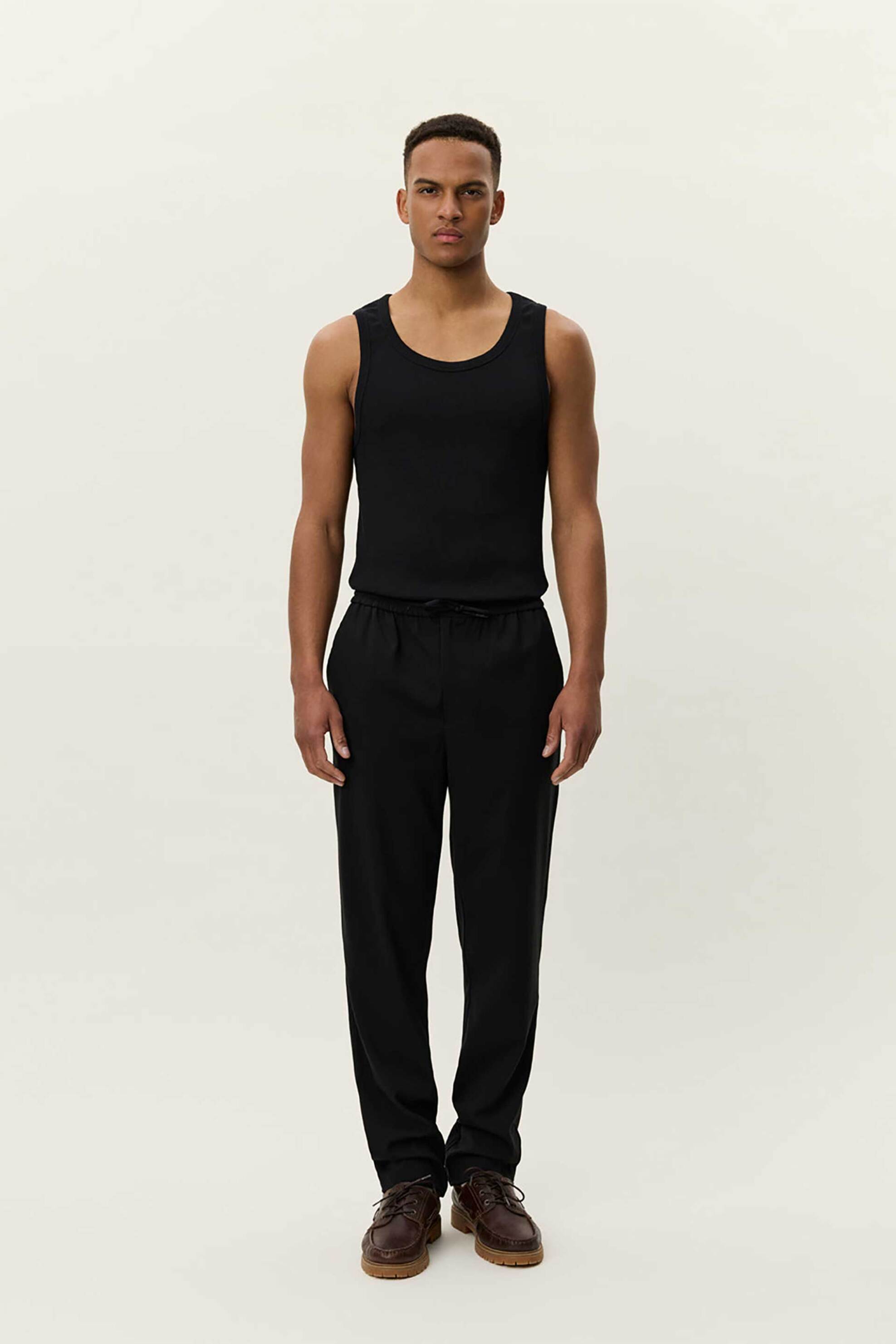 Ανδρικά παντελόνια casual & πεντάτσεπα σε μαυρο