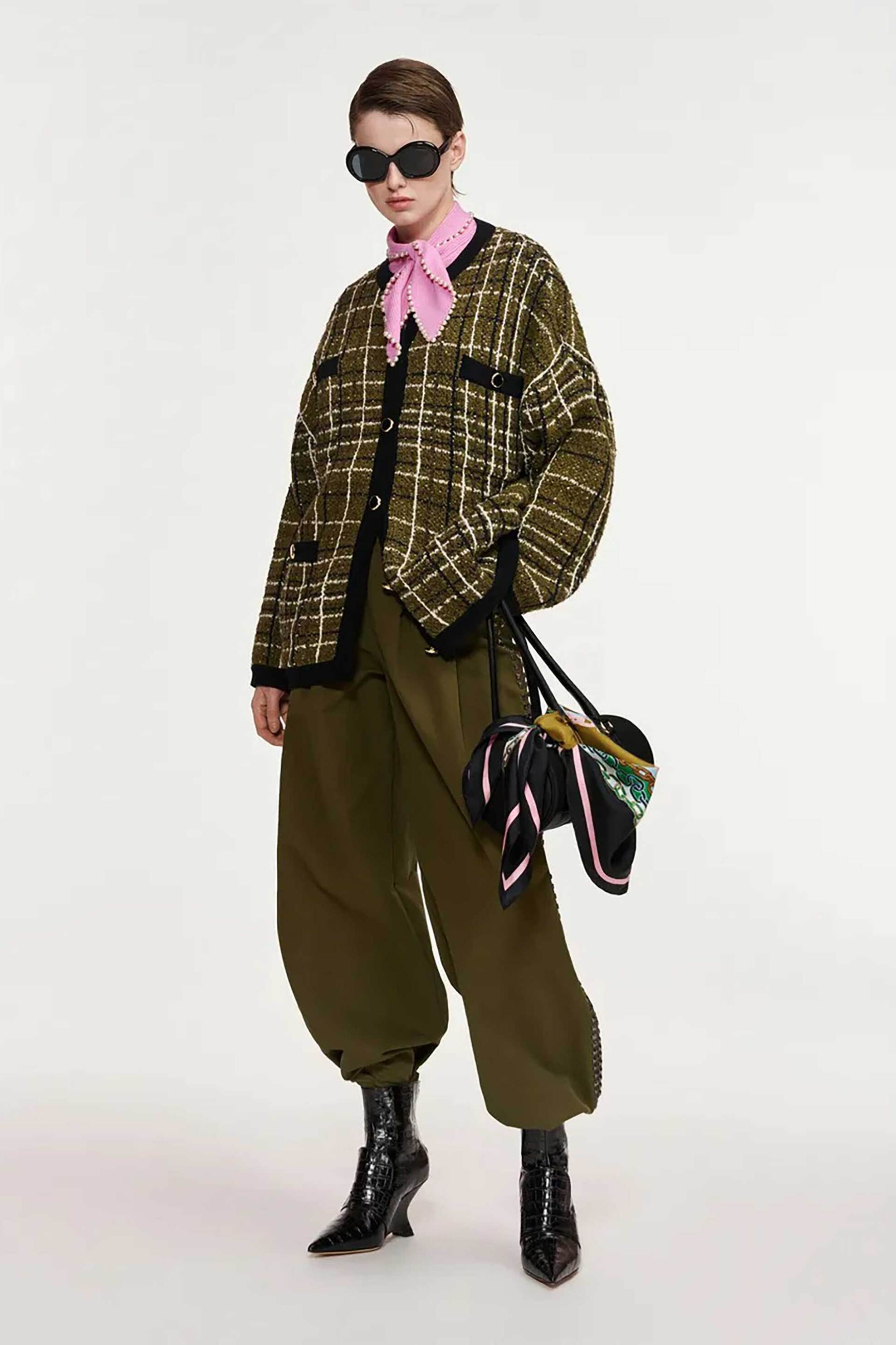 Essentiel Antwerp γυναικεία ζακέτα tweed 