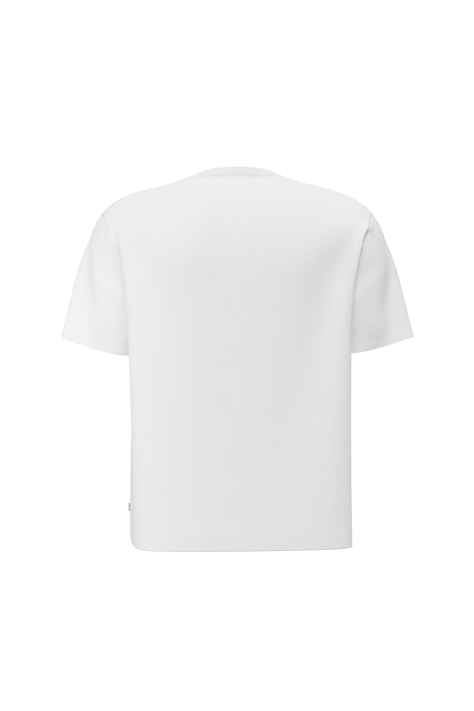Guess Ανδρικό T-Shirt με Logo Print - M5Bi78K8Fq4 Λευκό