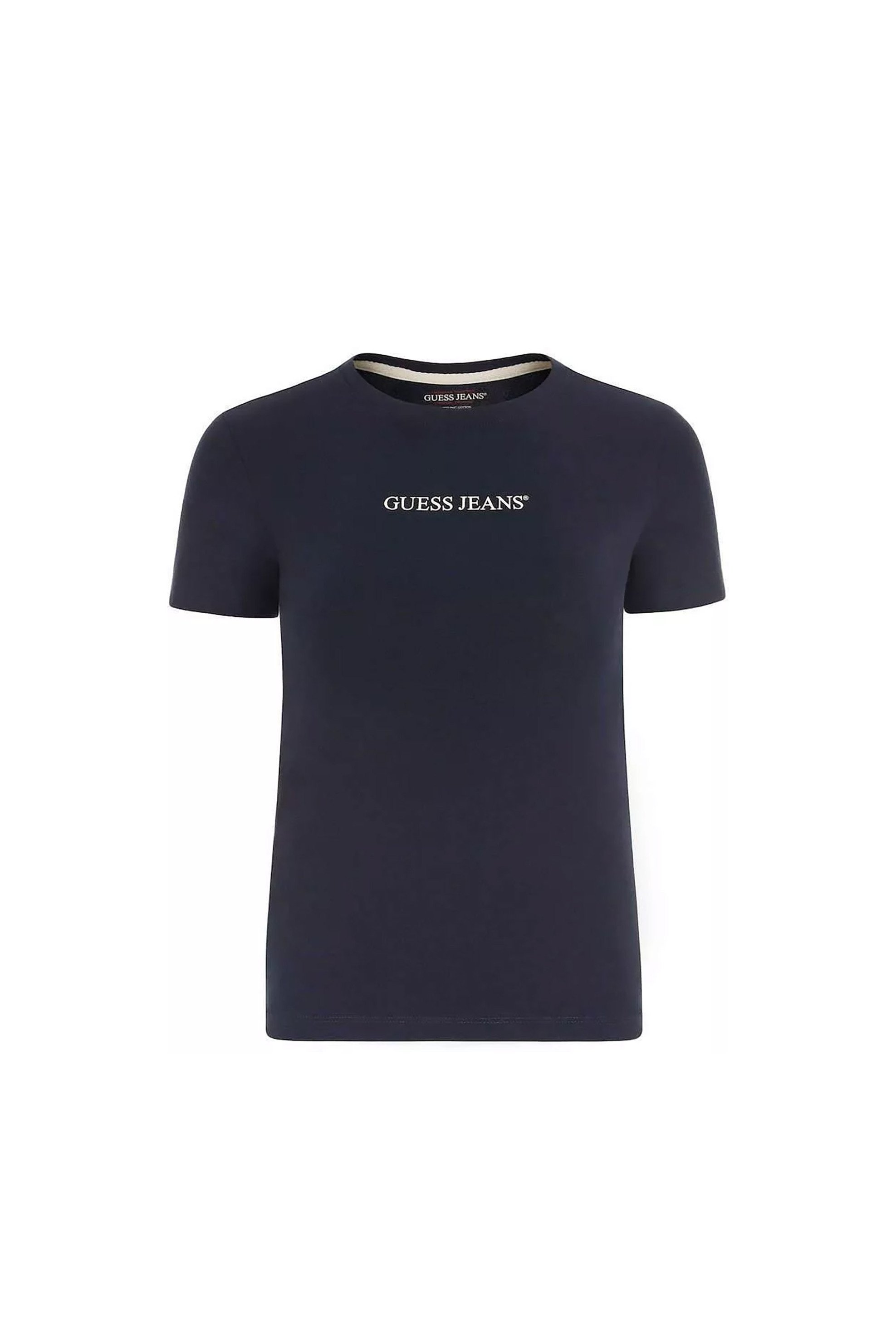 Guess γυναικείο T-shirt με λογότυπο Slim Fit - W4YI01J1314 Μπλε Navy