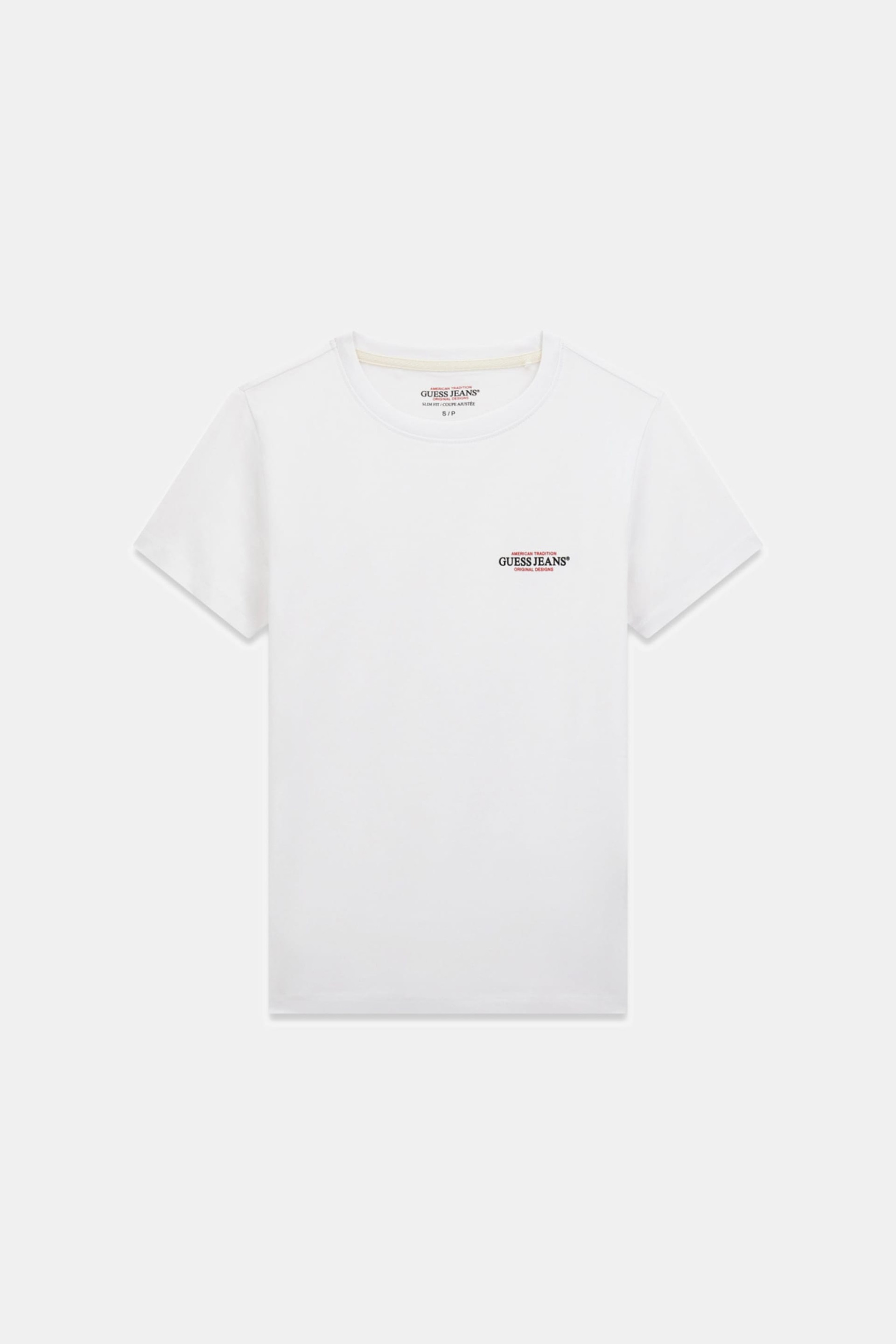 Guess γυναικείο T-shirt με λογότυπο Slim Fit - W4YI02J1314 Λευκό φωτογραφία