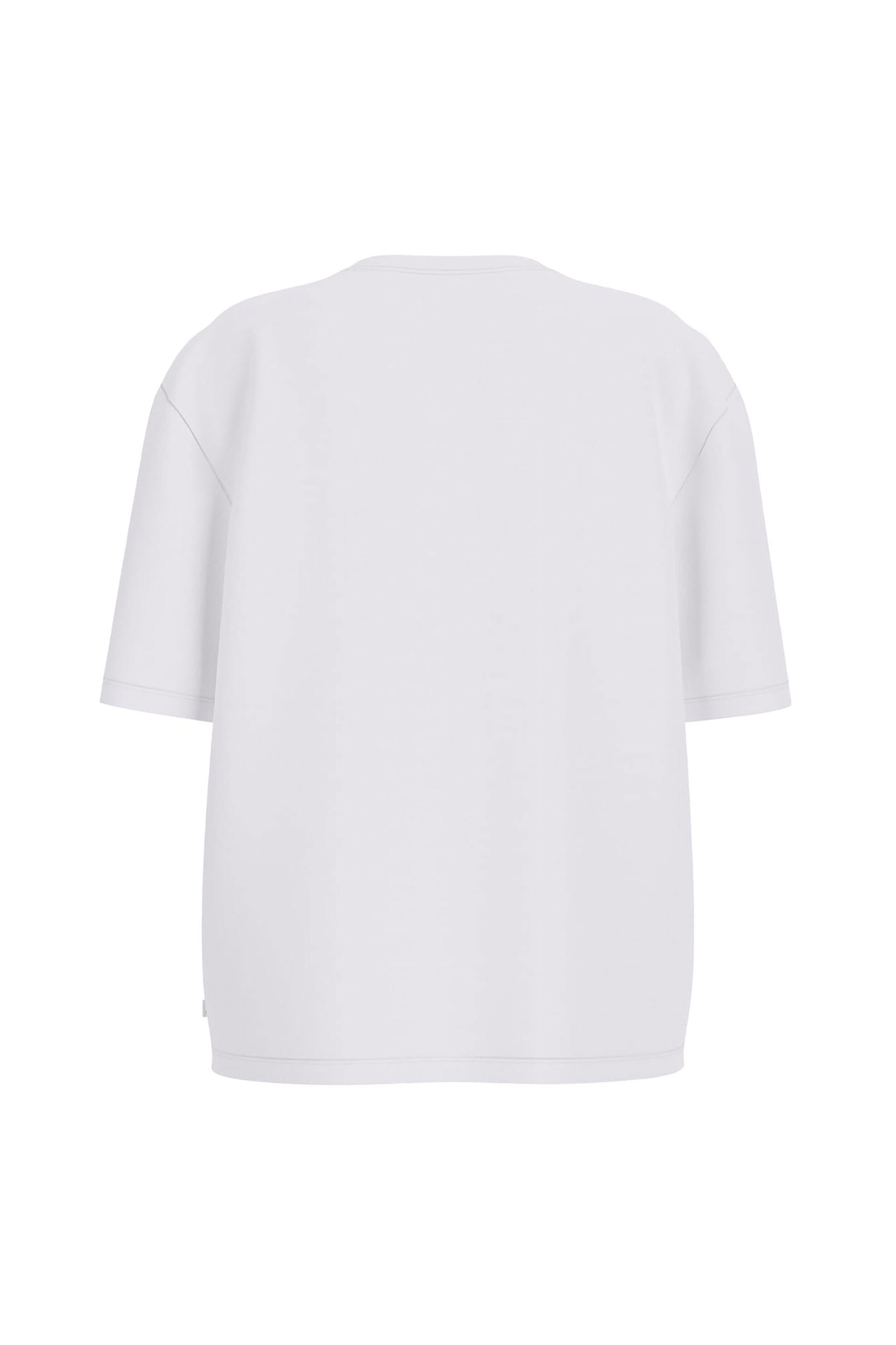 Guess Γυναικείο T-Shirt με Λογότυπο Regular Fit - W6Ri20K8Hm0 Λευκό