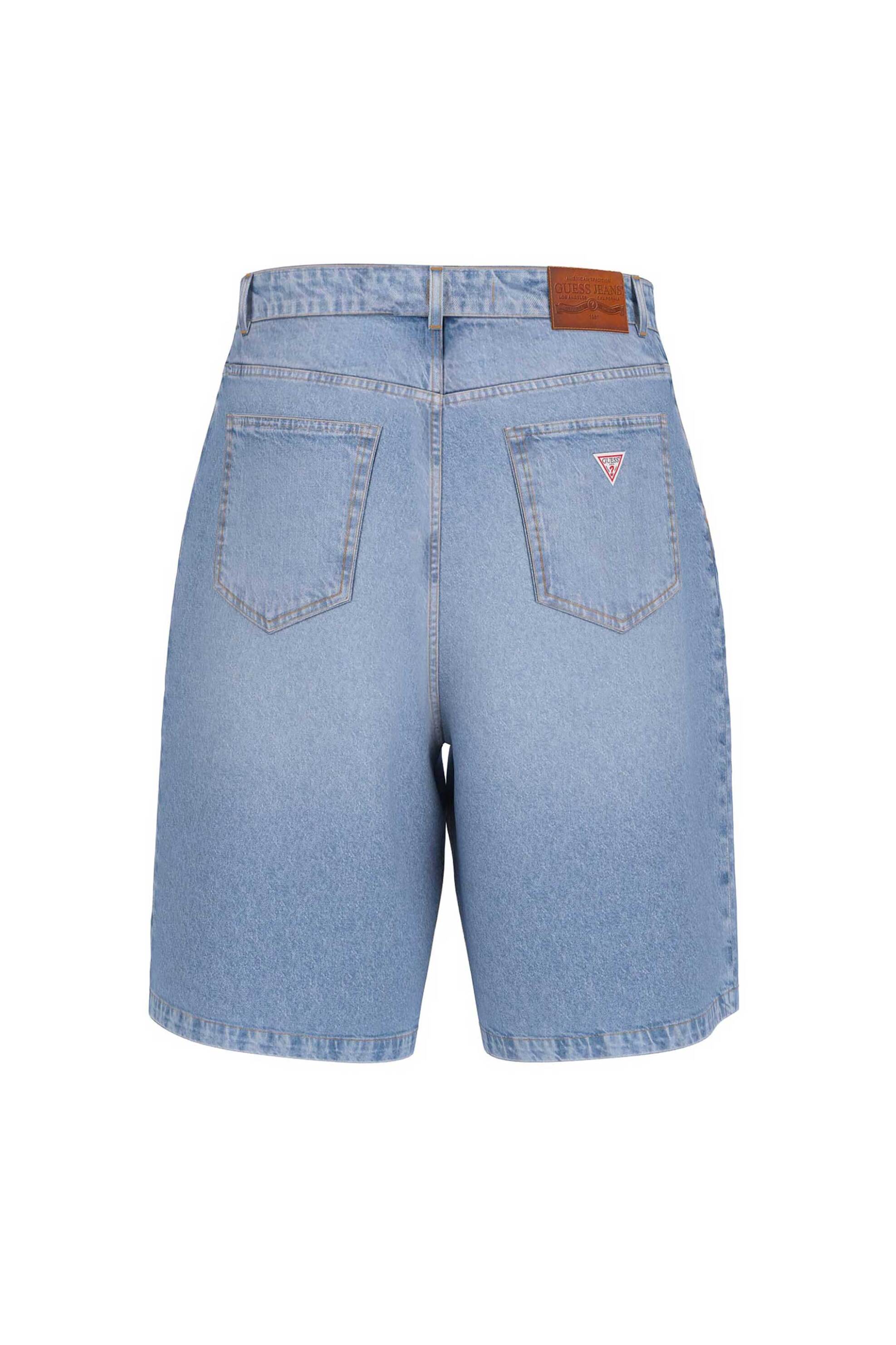Guess Ανδρική Denim Βερμούδα Baggy Fit - M6Gd39D5M5V Blue Ανοιχτό