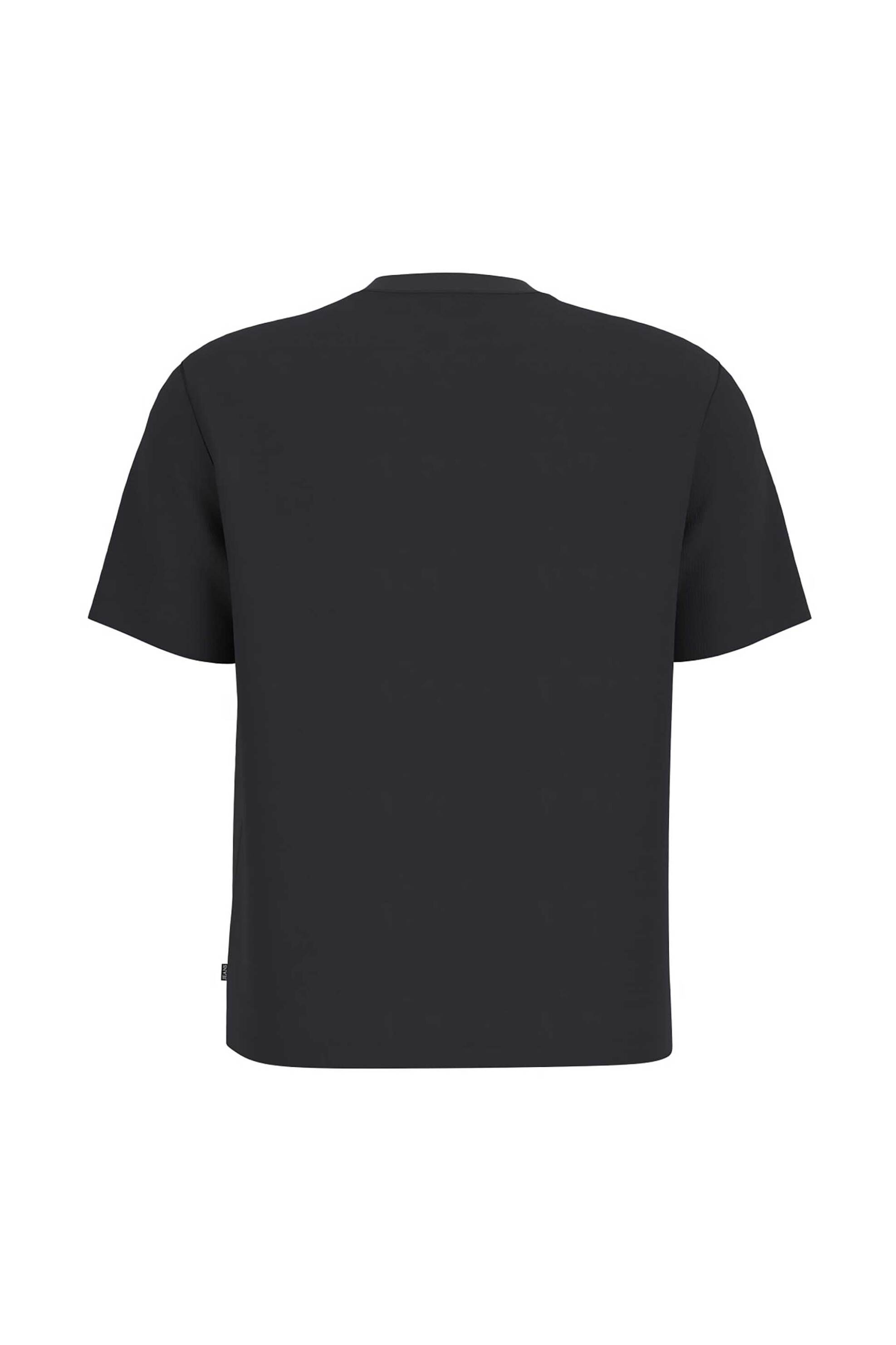 Guess Ανδρικό T-Shirt με Logo Print Slim Fit - M6Giz3Ke942 Μαύρο