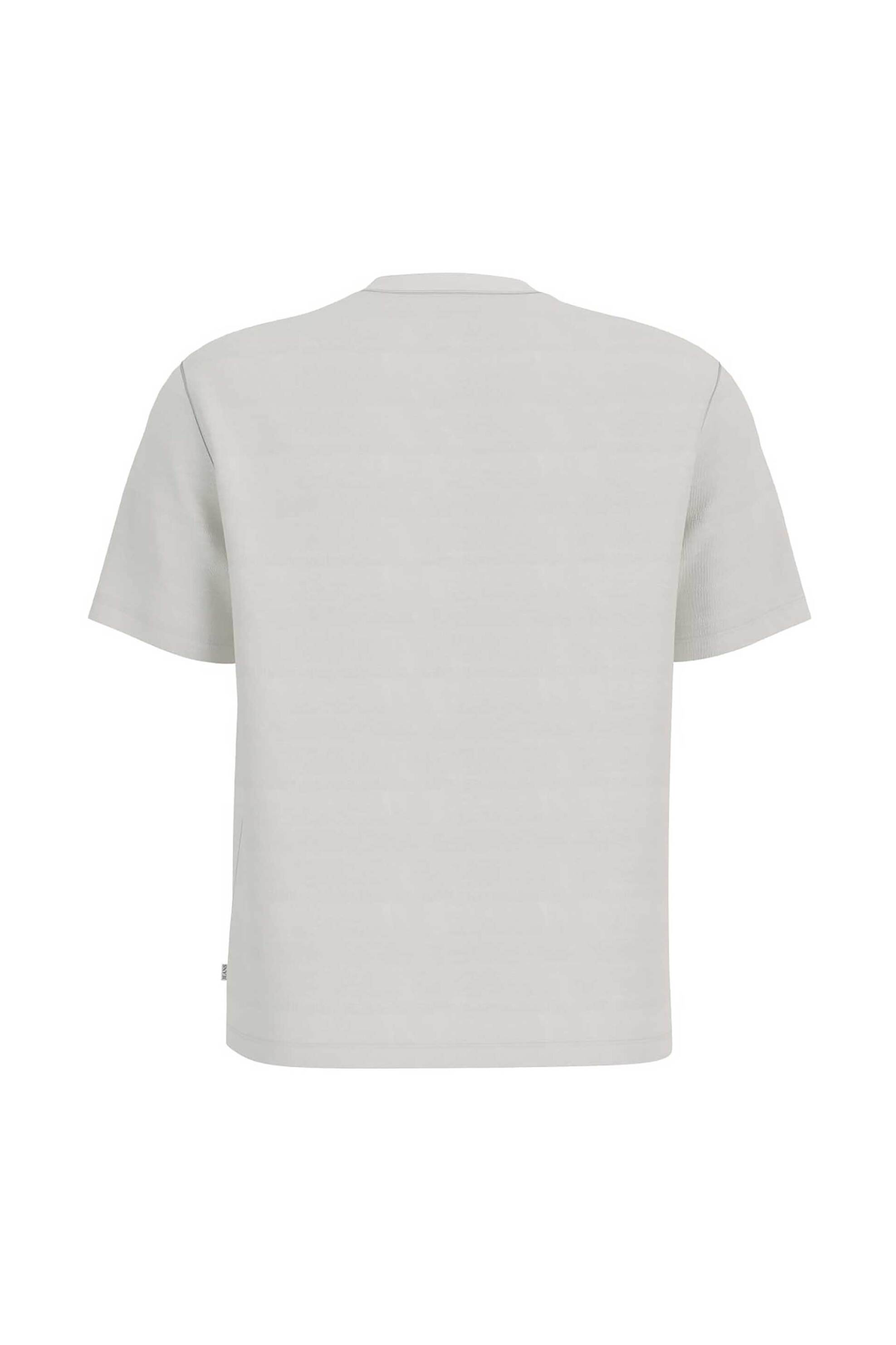 Guess Ανδρικό T-Shirt με Logo Print Slim Fit - M6Giz3Ke942 Λευκό