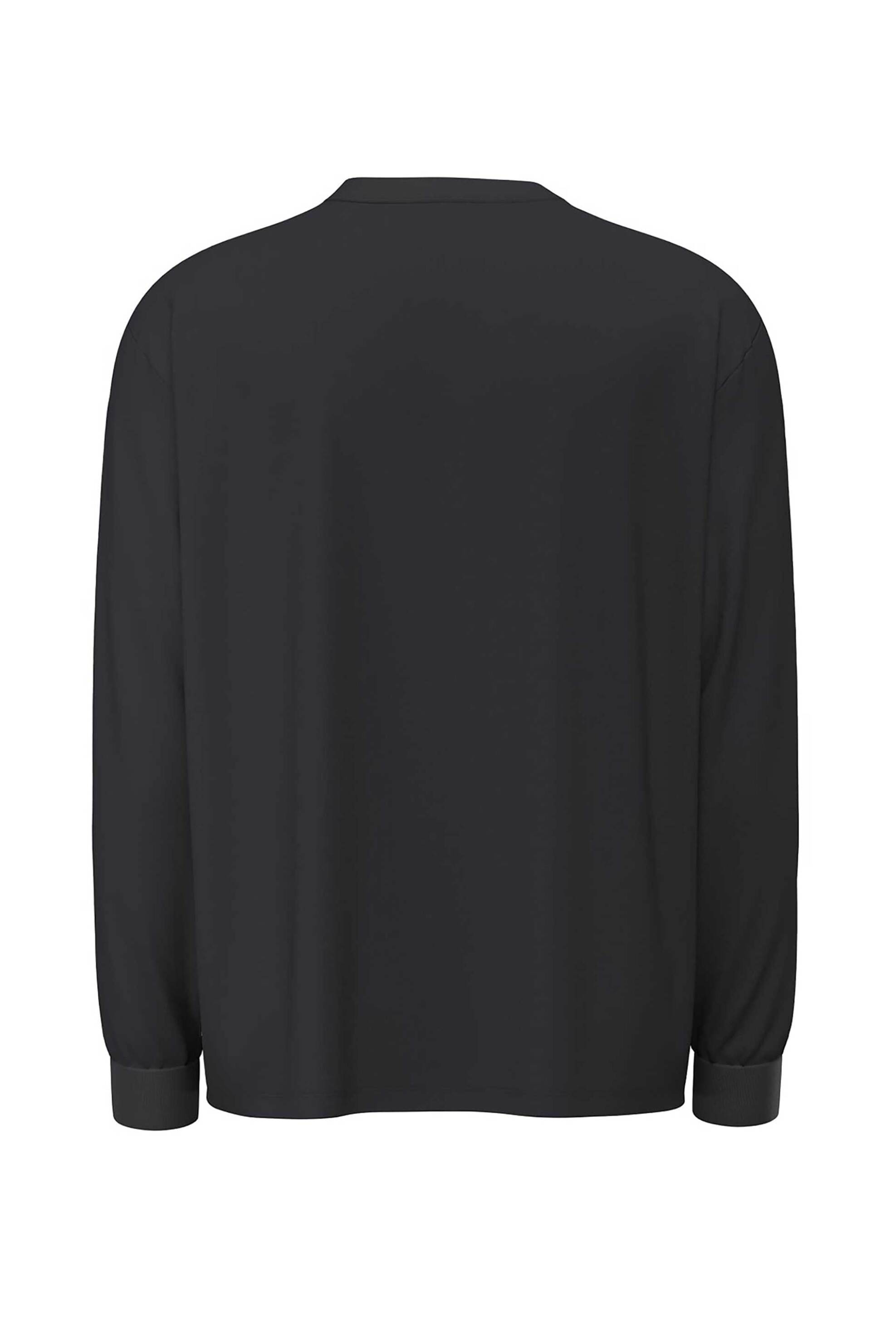 Guess Ανδρική Μπλούζα Φούτερ με Λογότυπο Oversized Fit - M6Yi30K4181 Μαύρο