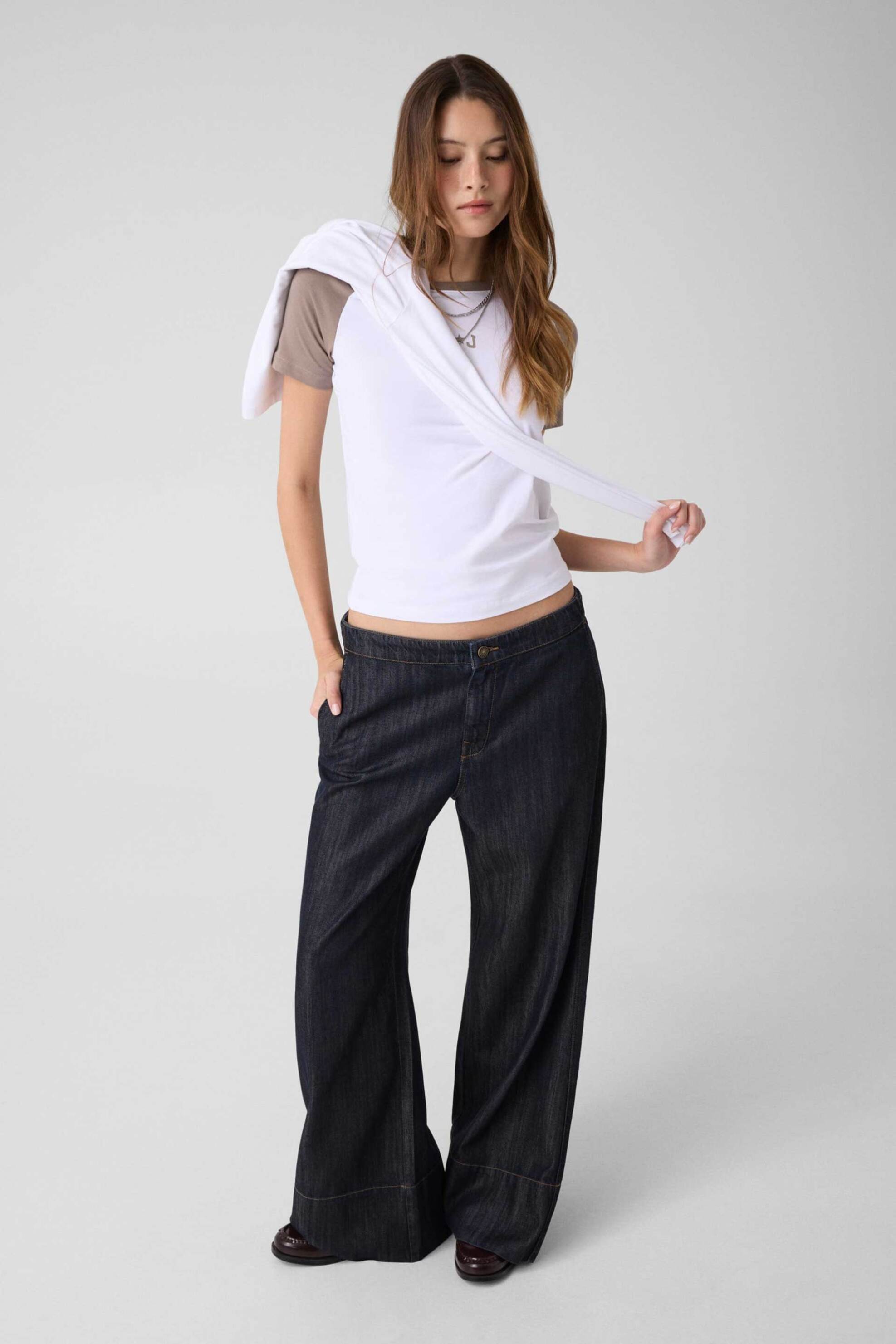 Guess γυναικείο τζιν παντελόνι Relaxed Extra Wide Fit 