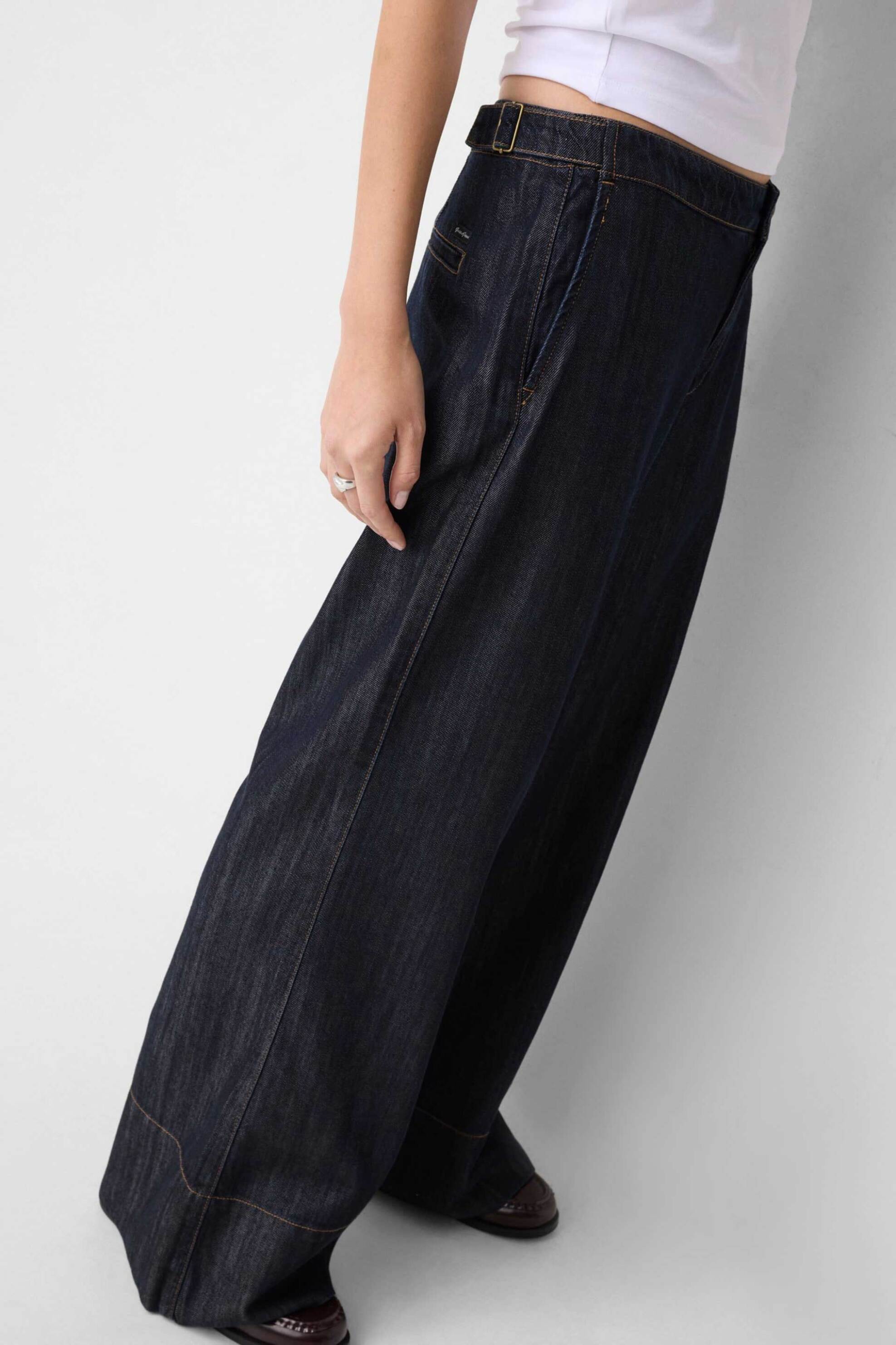 Guess γυναικείο τζιν παντελόνι Relaxed Extra Wide Fit 