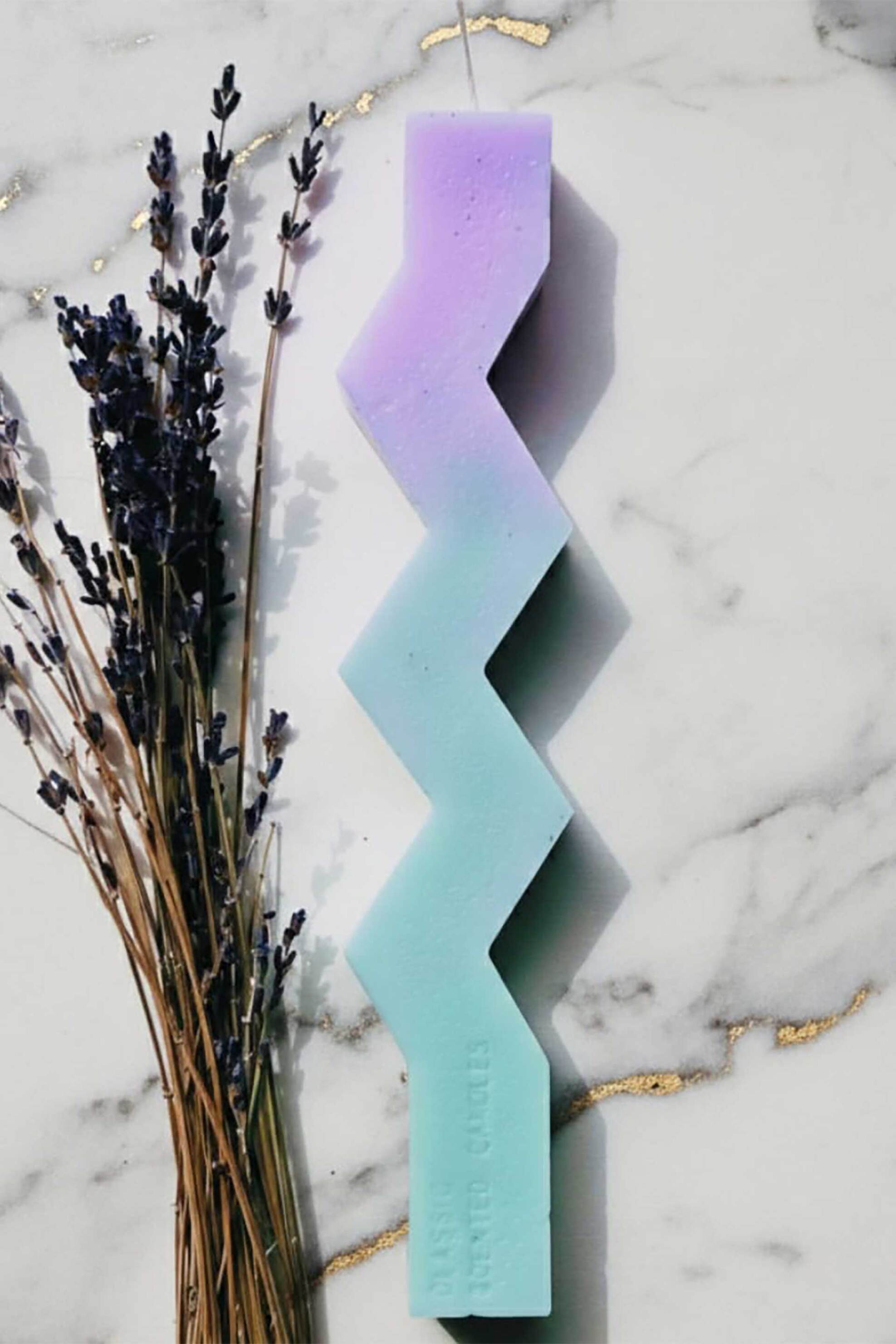 Luxury Candles πασχαλινή χειροποίητη αρωματική λαμπάδα "Mermaid" - 0600000000111