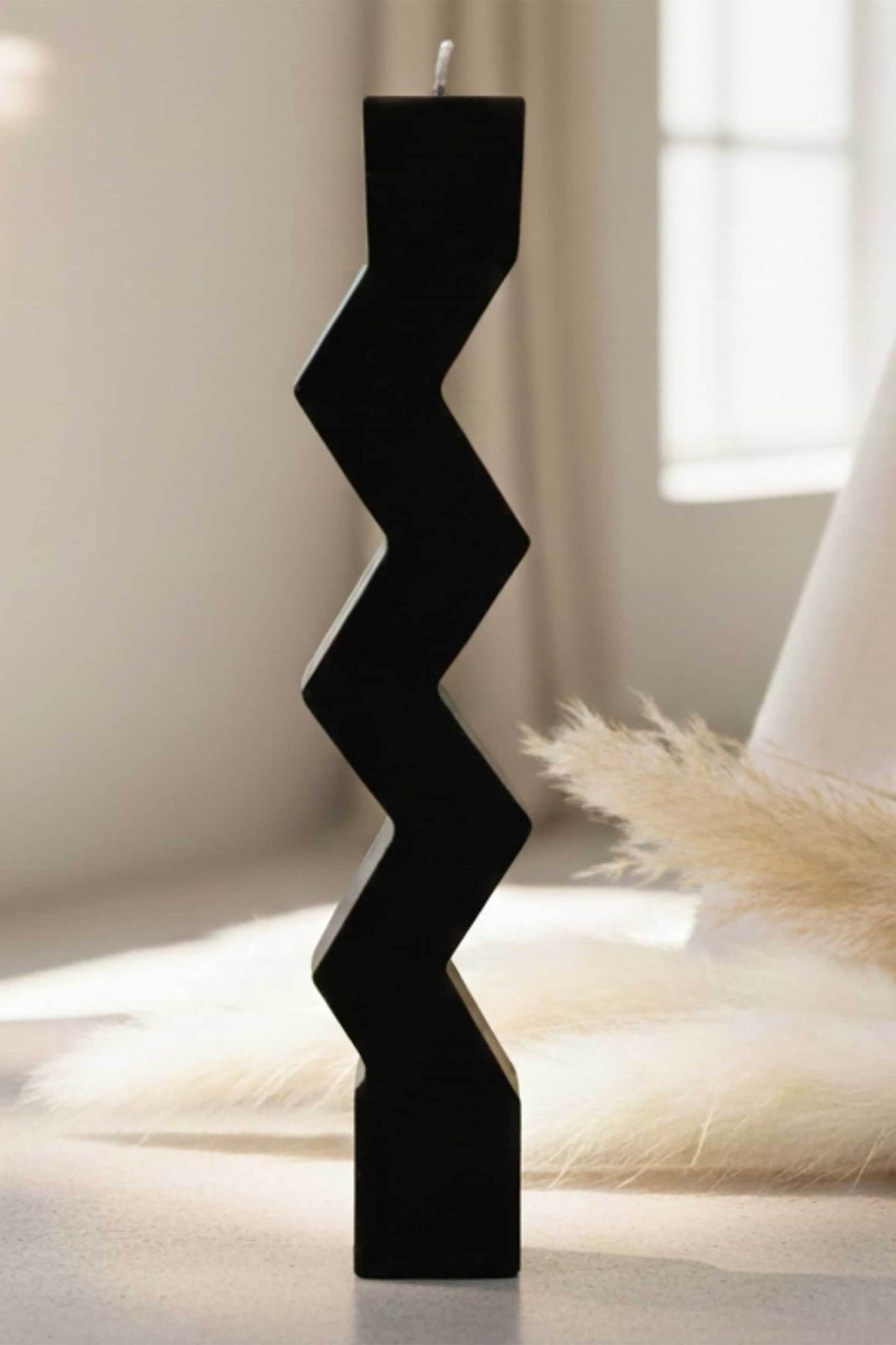 Luxury Candles πασχαλινή χειροποίητη αρωματική λαμπάδα "Black" - 0600000000115