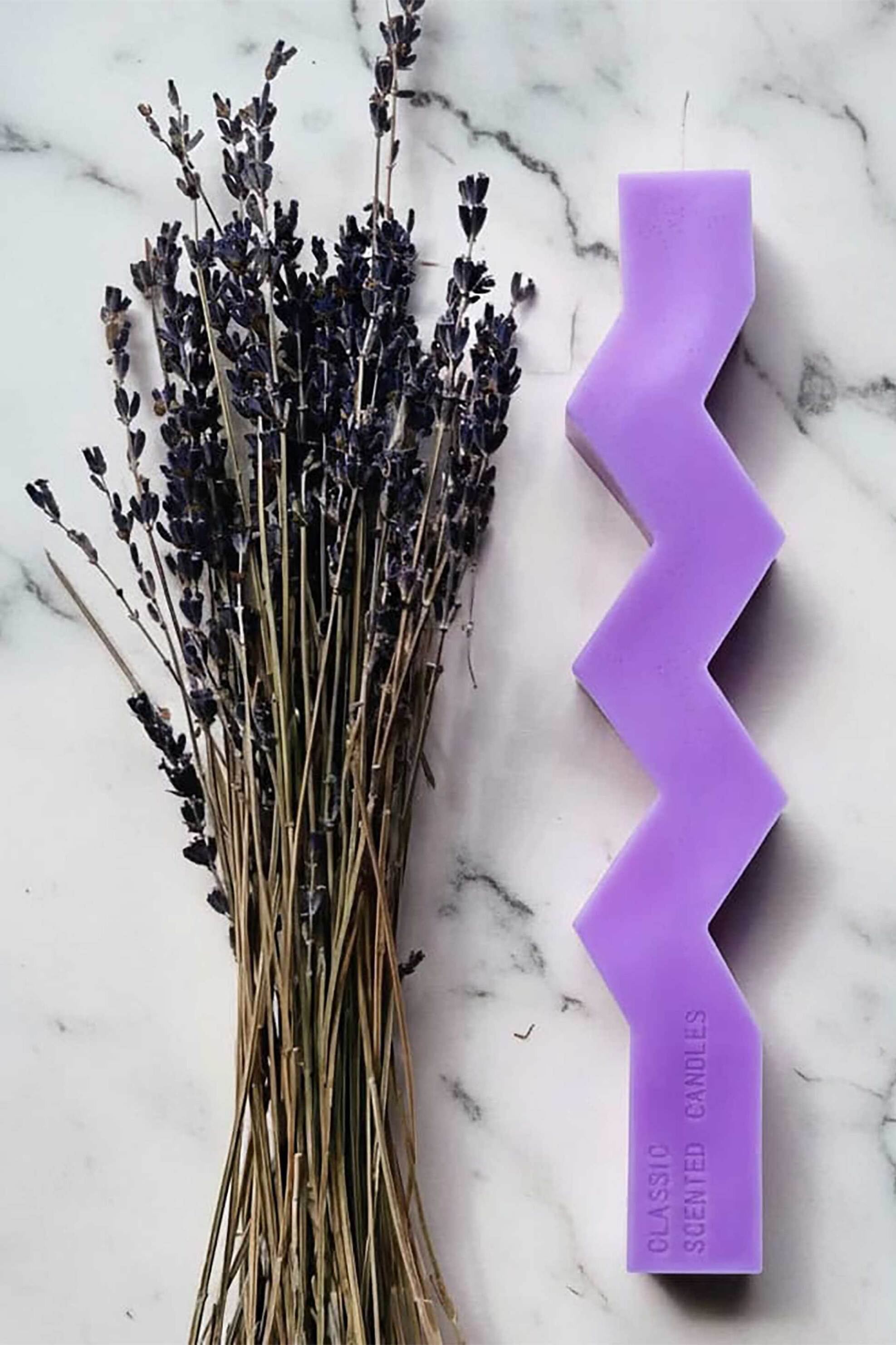 Luxury Candles πασχαλινή χειροποίητη αρωματική λαμπάδα "Lavender" - 0600000000200