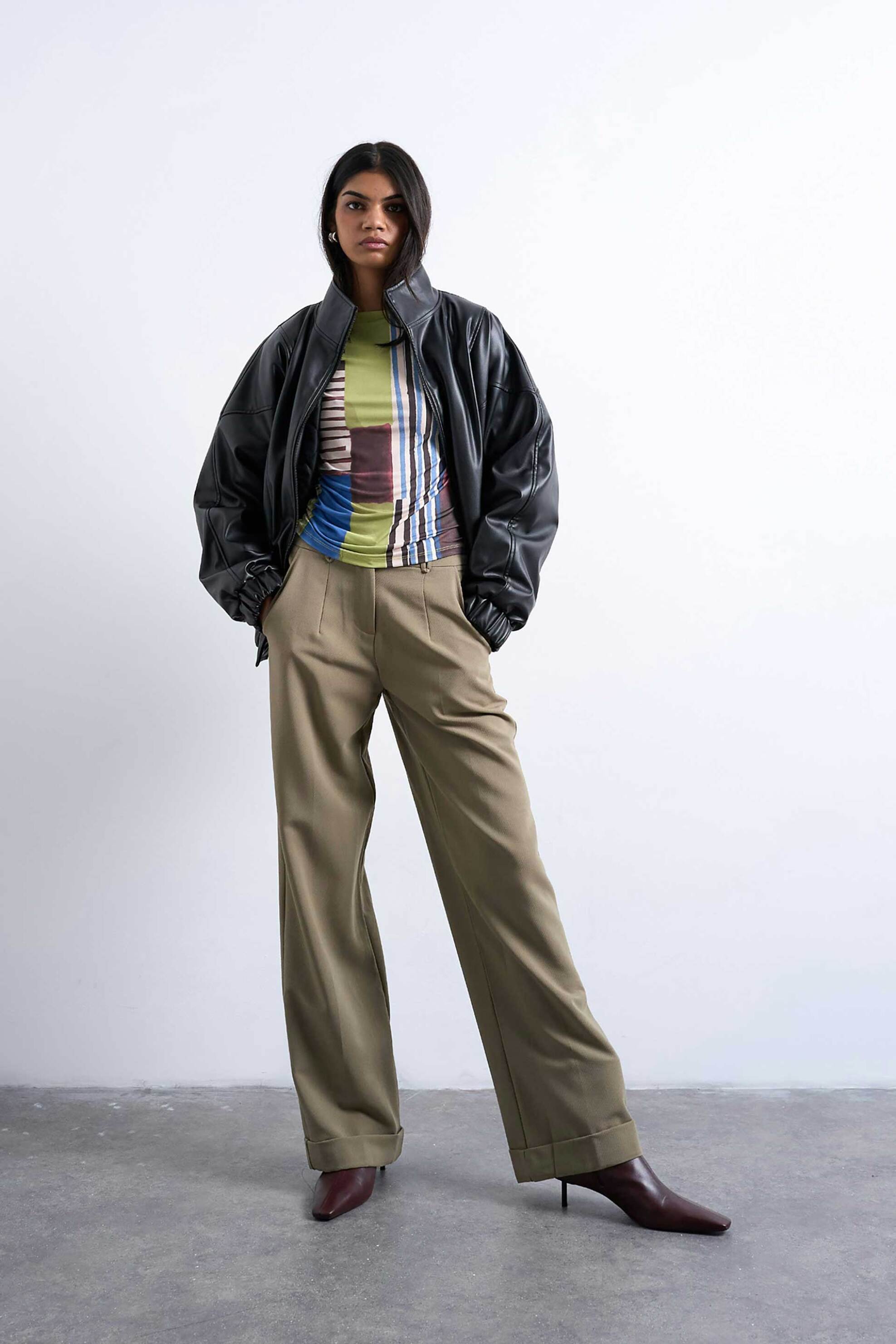 TOPSHOP Topshop γυναικεία μπλούζα με ρίγες "Tscaroline" - 31000807 Πολύχρωμο - 3