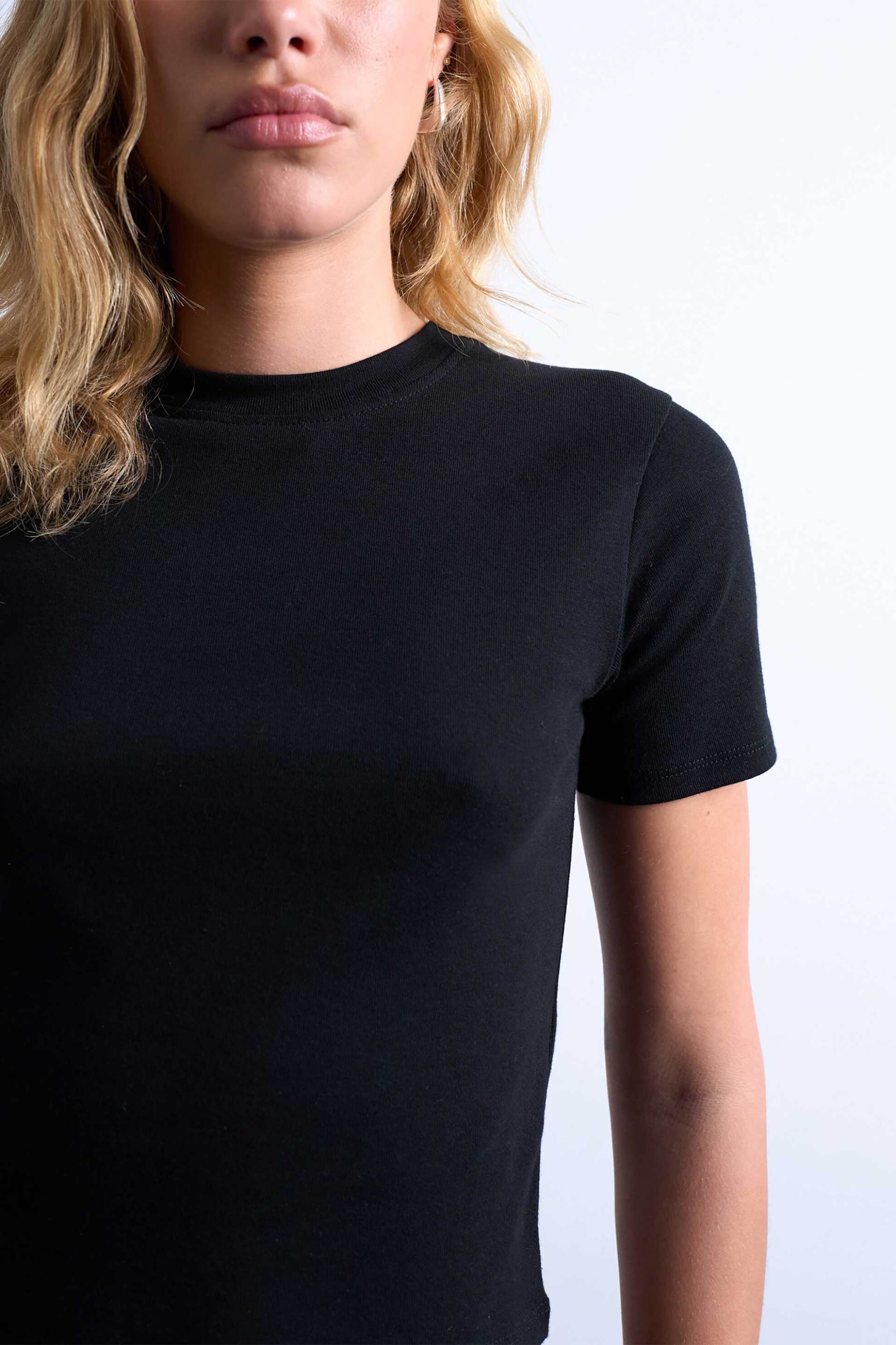 Topshop γυναικείο T-shirt μονόχρωμο 