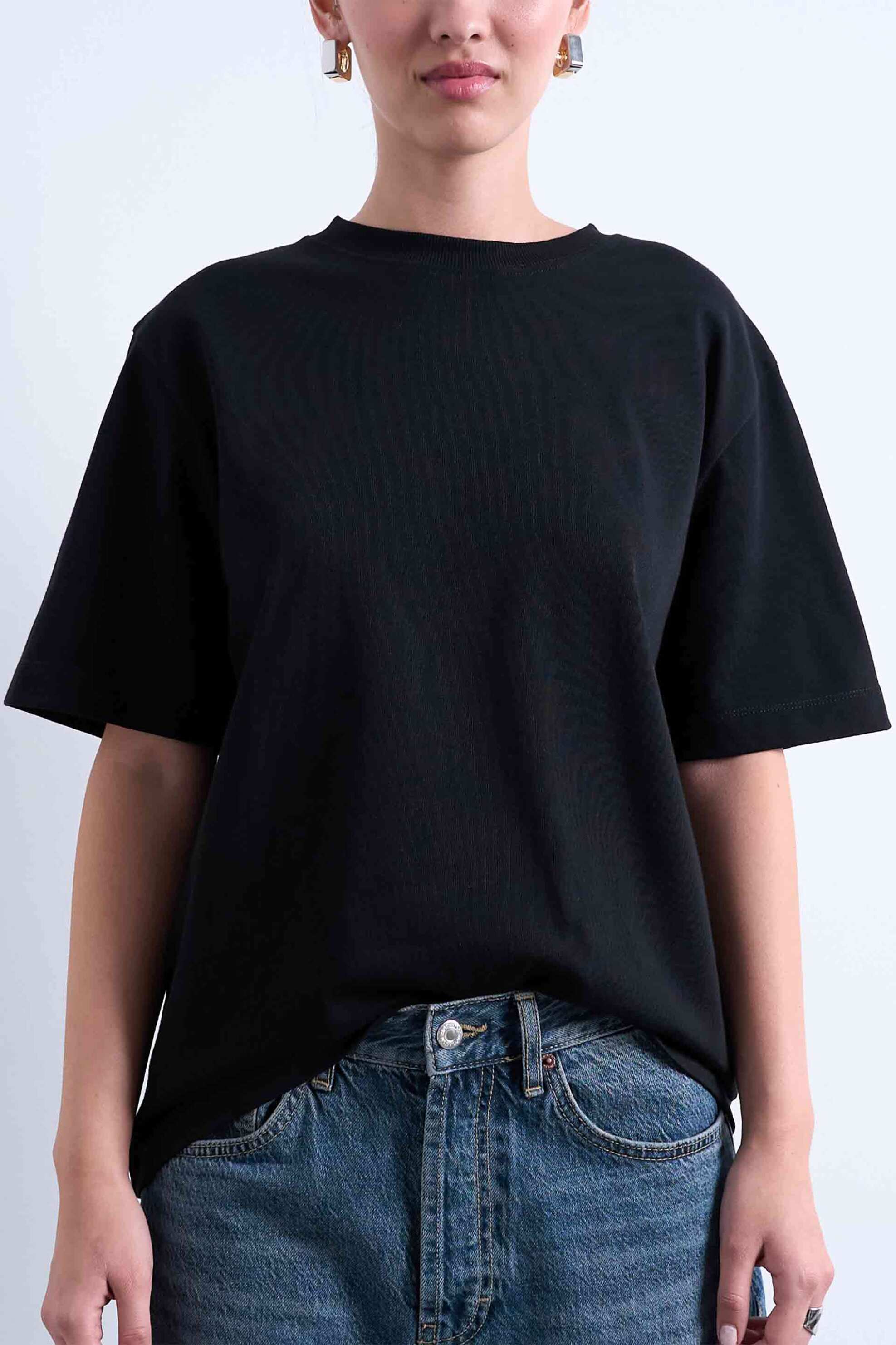 Topshop γυναικείο T-shirt μονόχρωμο 