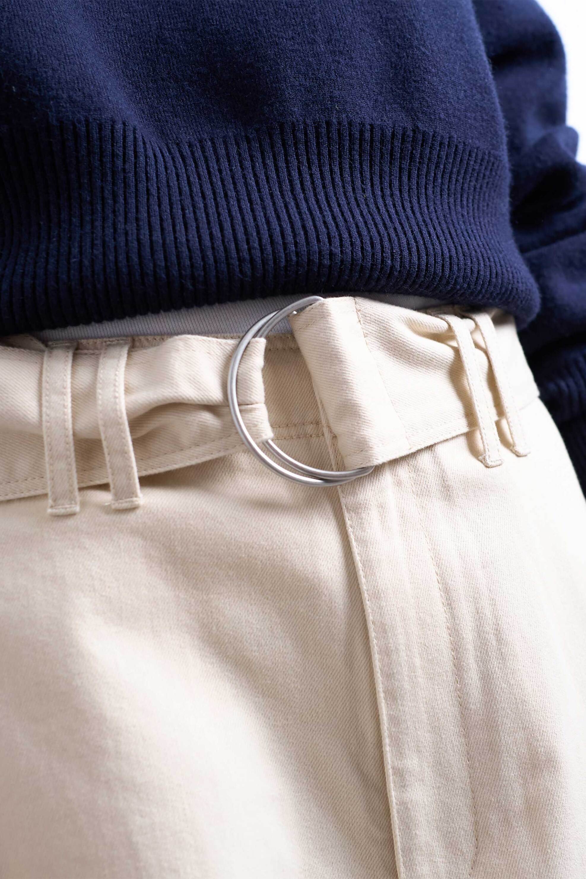 Topshop γυναικείο παντελόνι Regular Fit "Tsbelly" - 31000841 Εκρού φωτογραφία