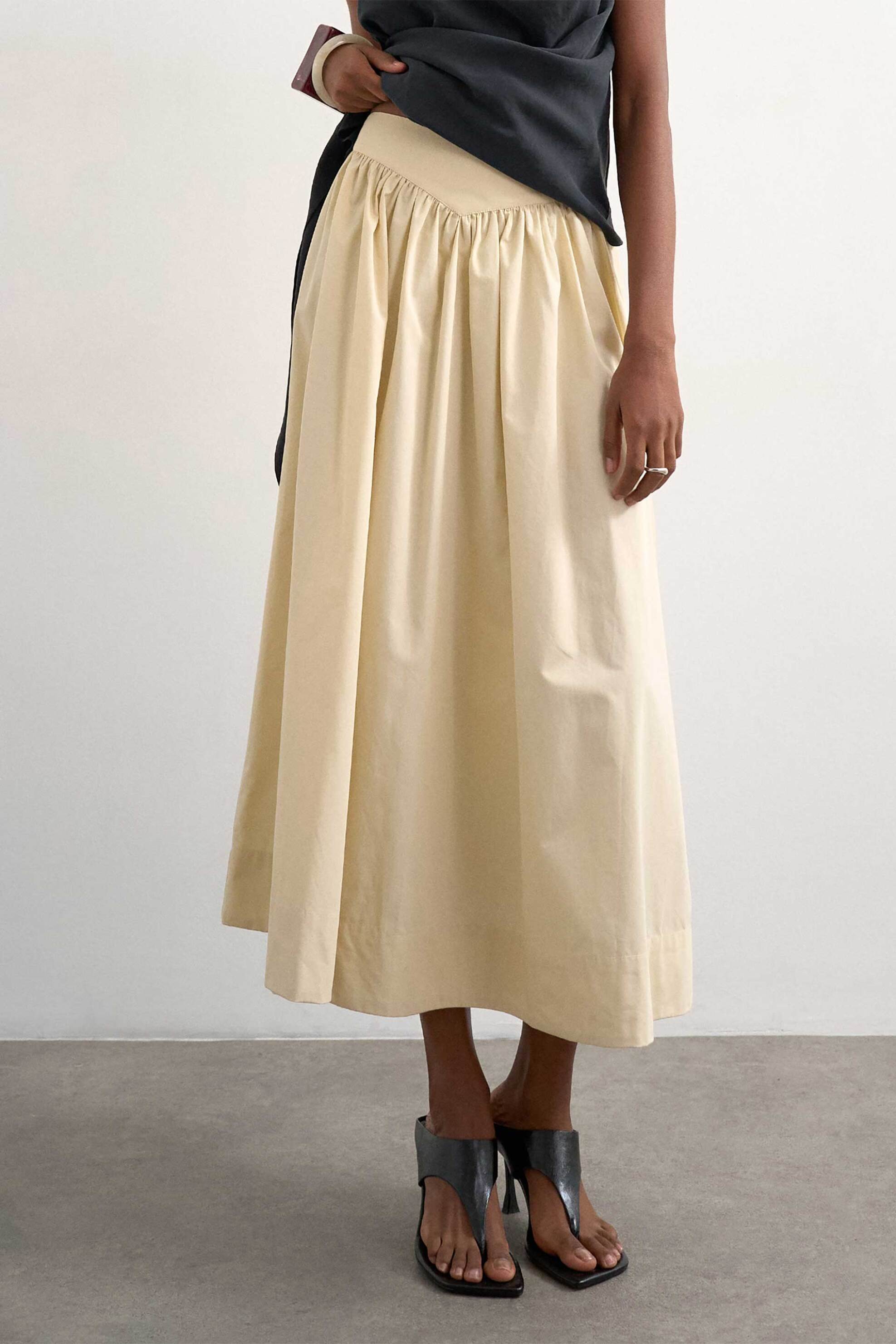 Topshop γυναικεία midi φούστα 