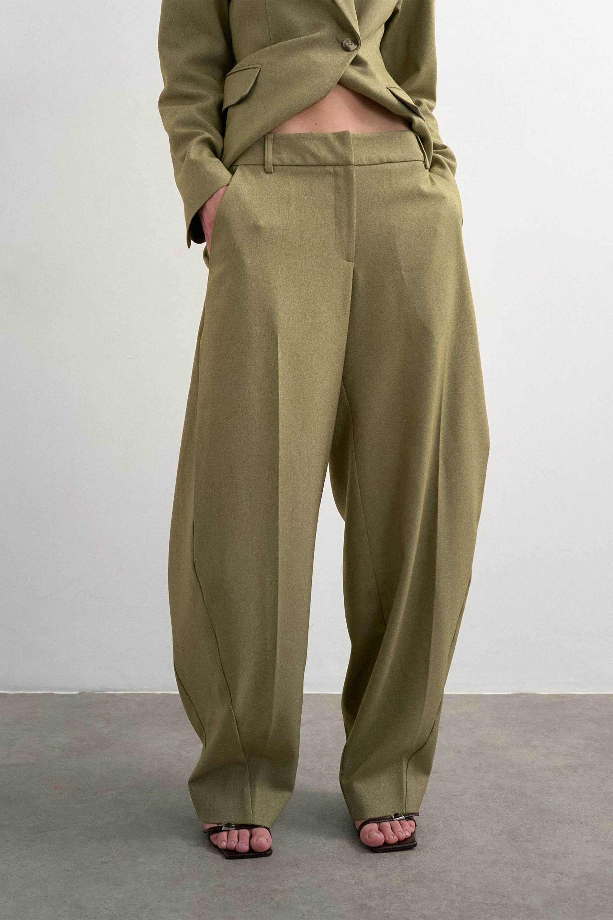 Topshop γυναικείο παντελόνι Straight Fit 
