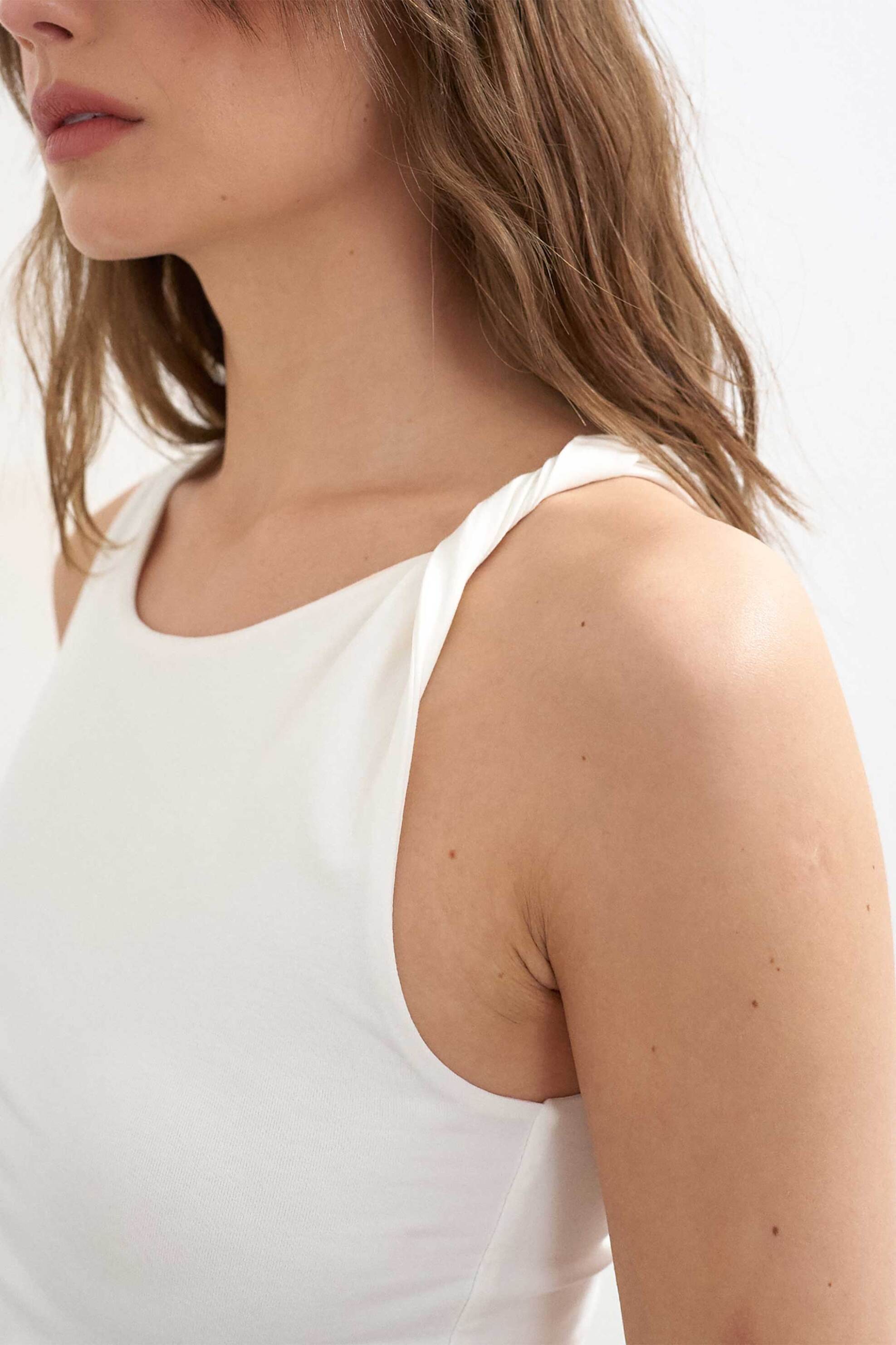 Topshop γυναικείο τοπ αμάνικο 