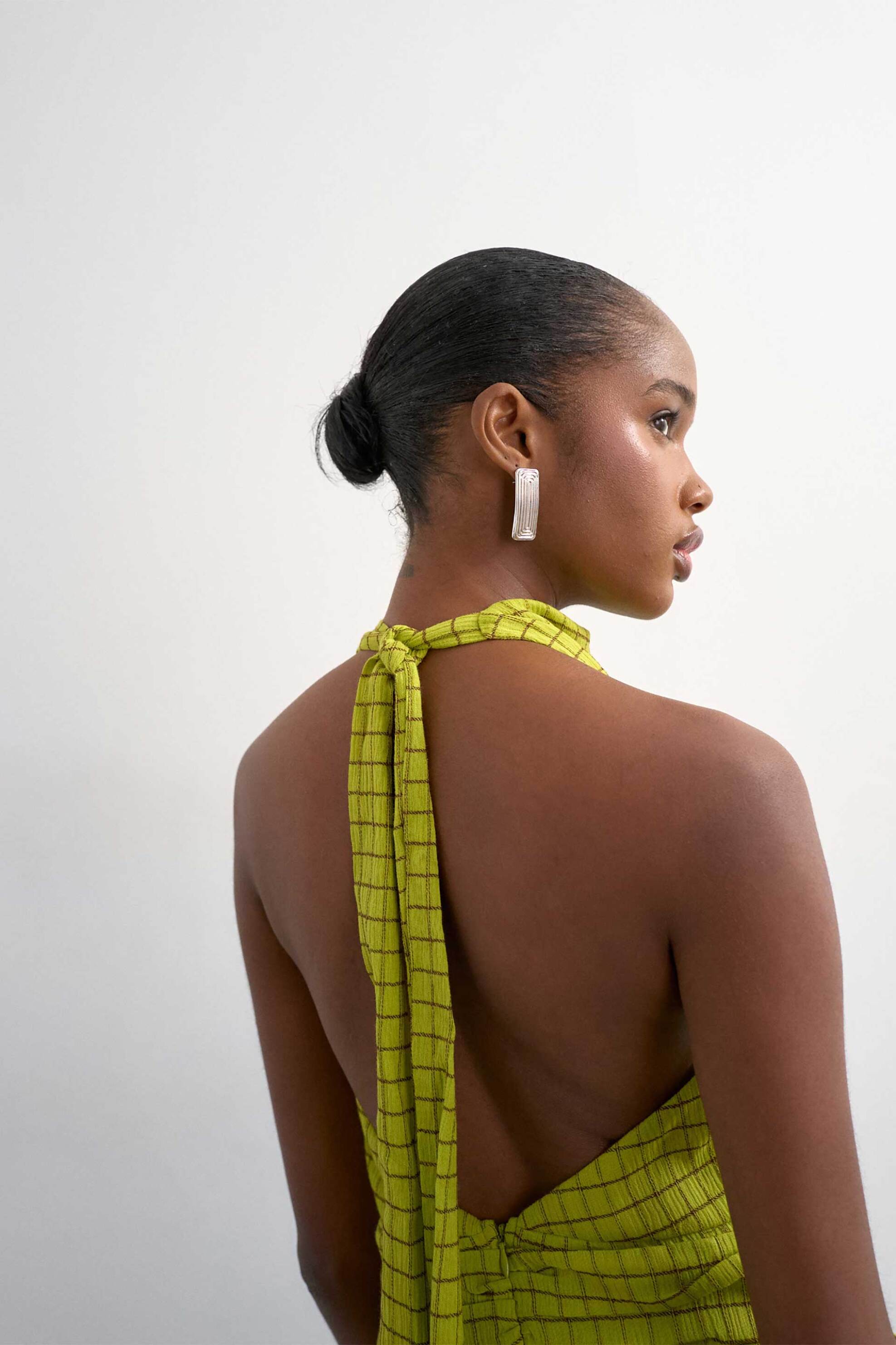 Topshop Γυναικείο Τοπ με Halter Λαιμόκοψη Maryam - 31001151 Πράσινο