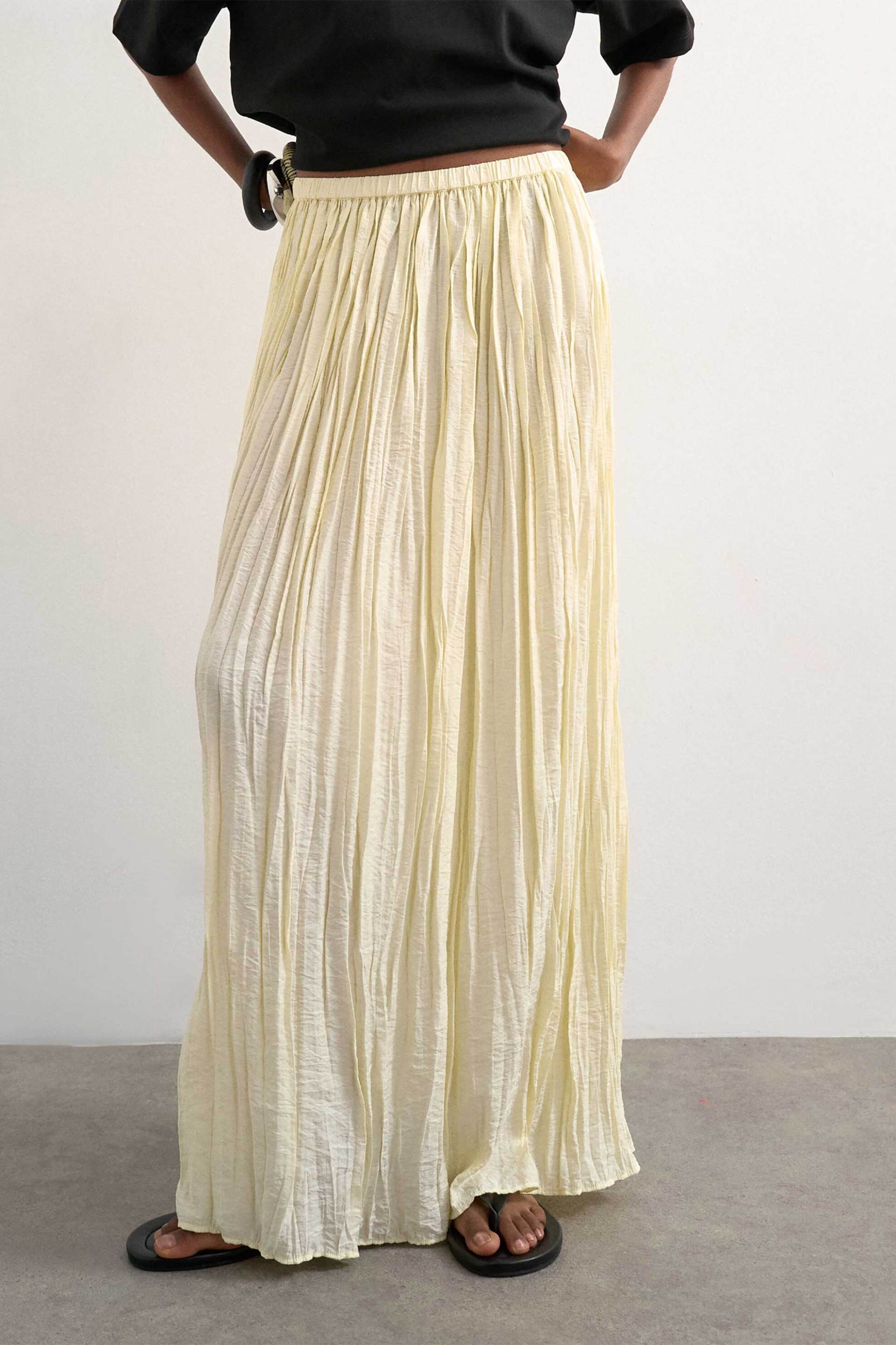 Topshop γυναικεία maxi φούστα πλισέ 