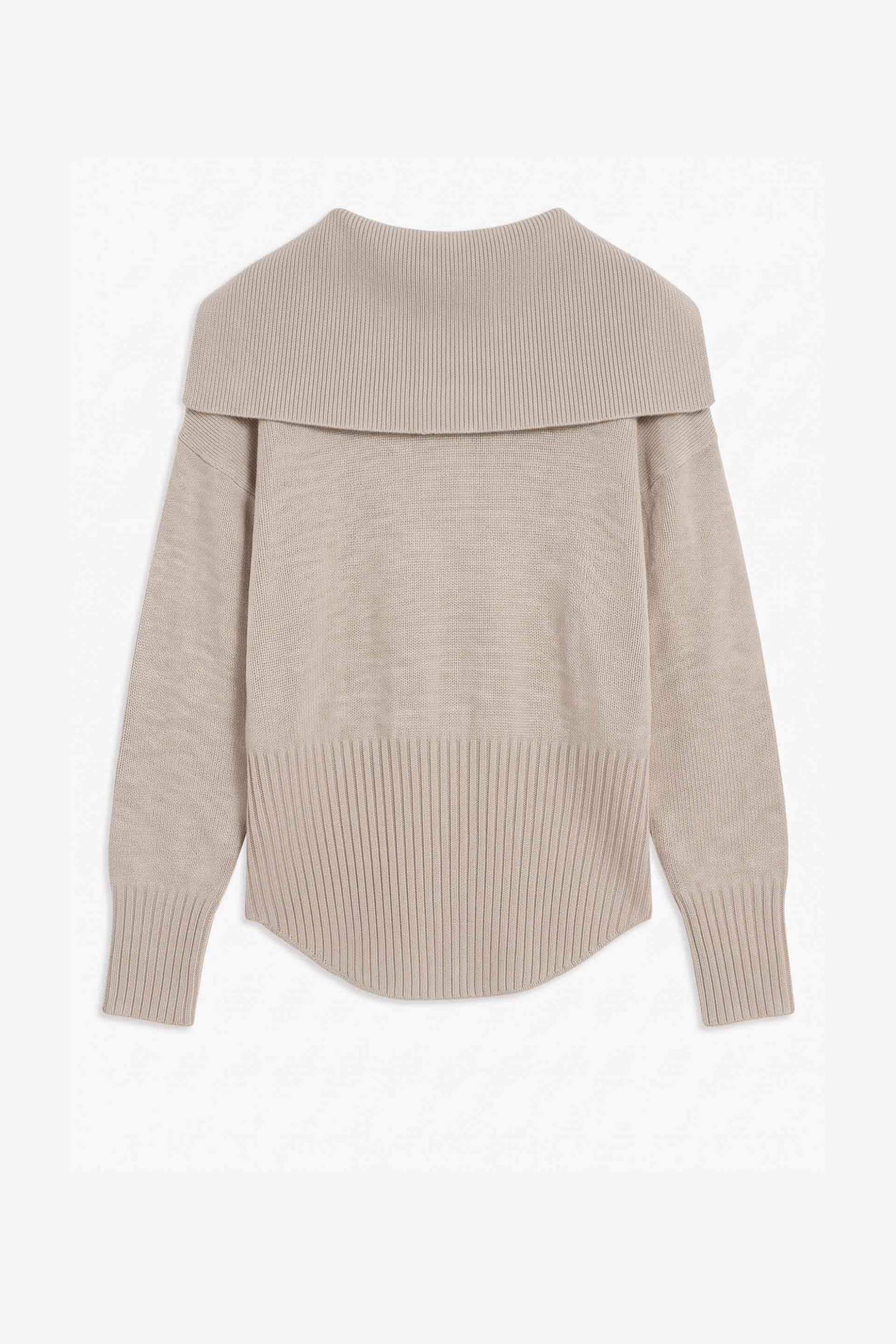 Topshop γυναικείο πουλόβερ με πόλο γιακά 
