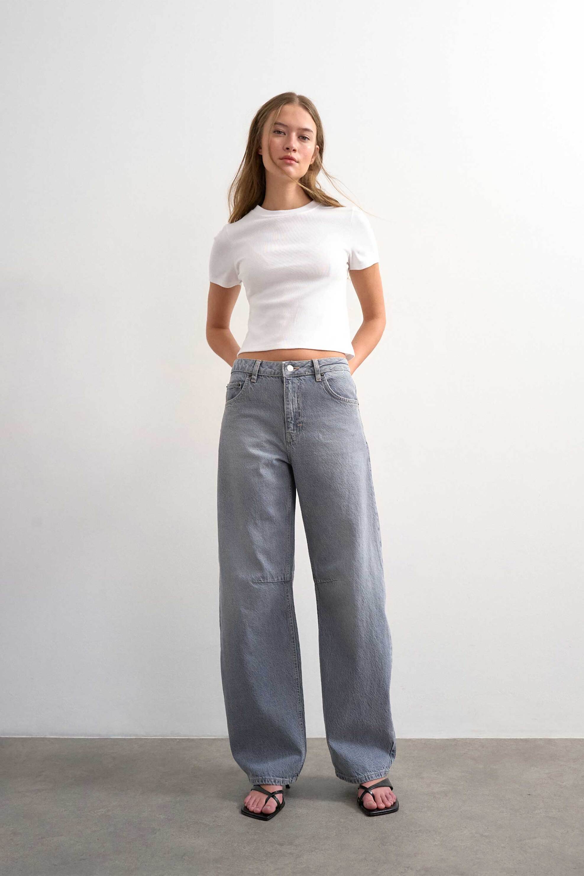 Topshop γυναικείο τζιν παντελόνι 