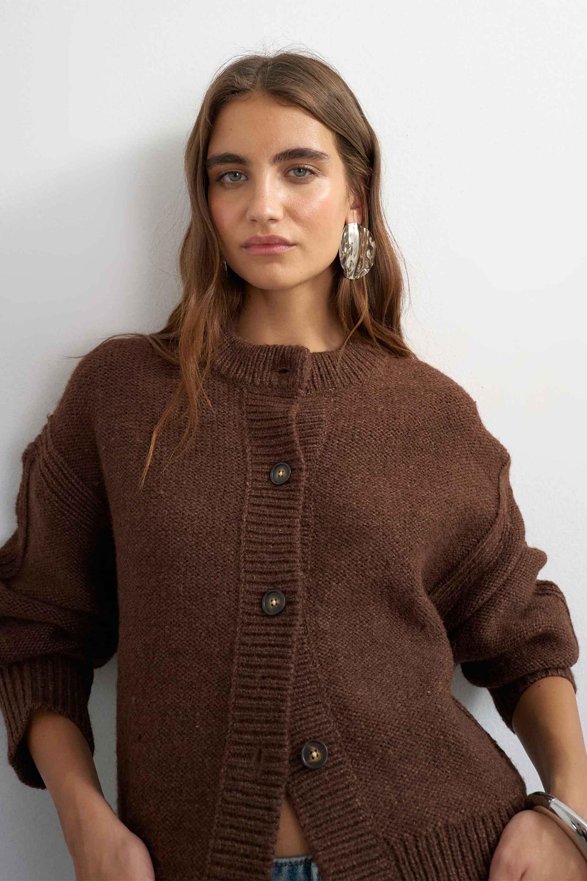 Topshop γυναικεία πλεκτή ζακέτα 