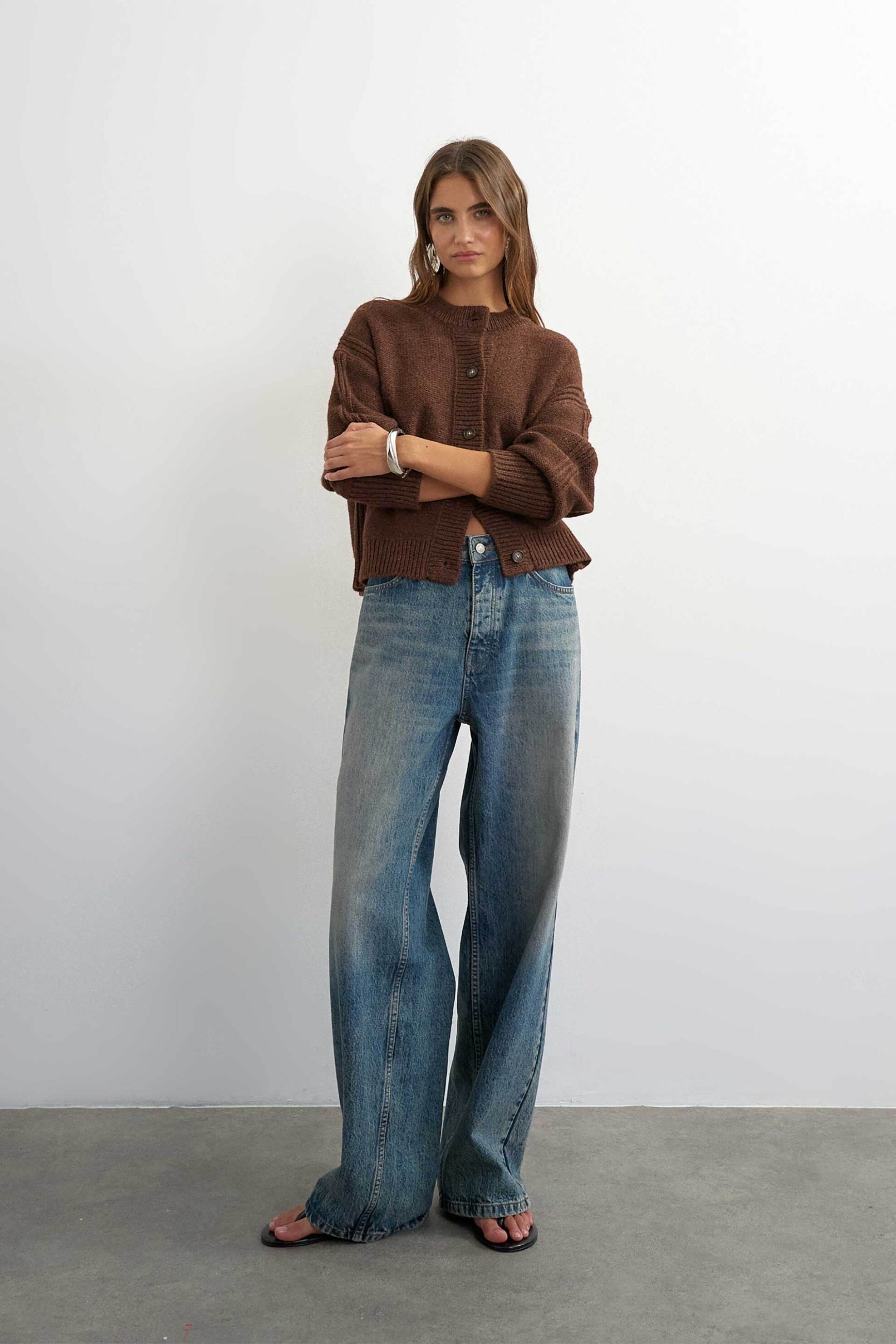 Topshop γυναικεία πλεκτή ζακέτα 