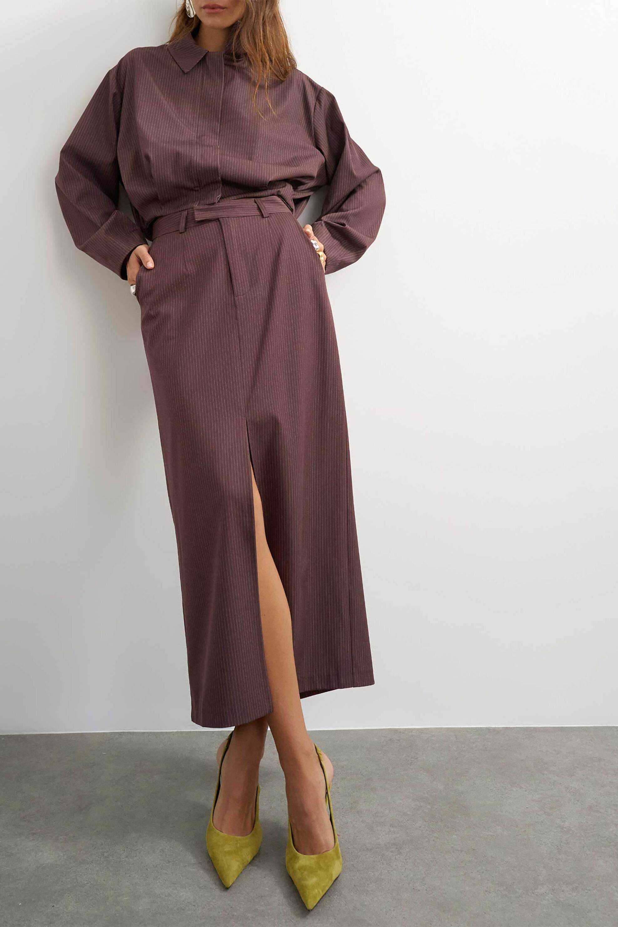 Topshop γυναικεία midi φούστα 