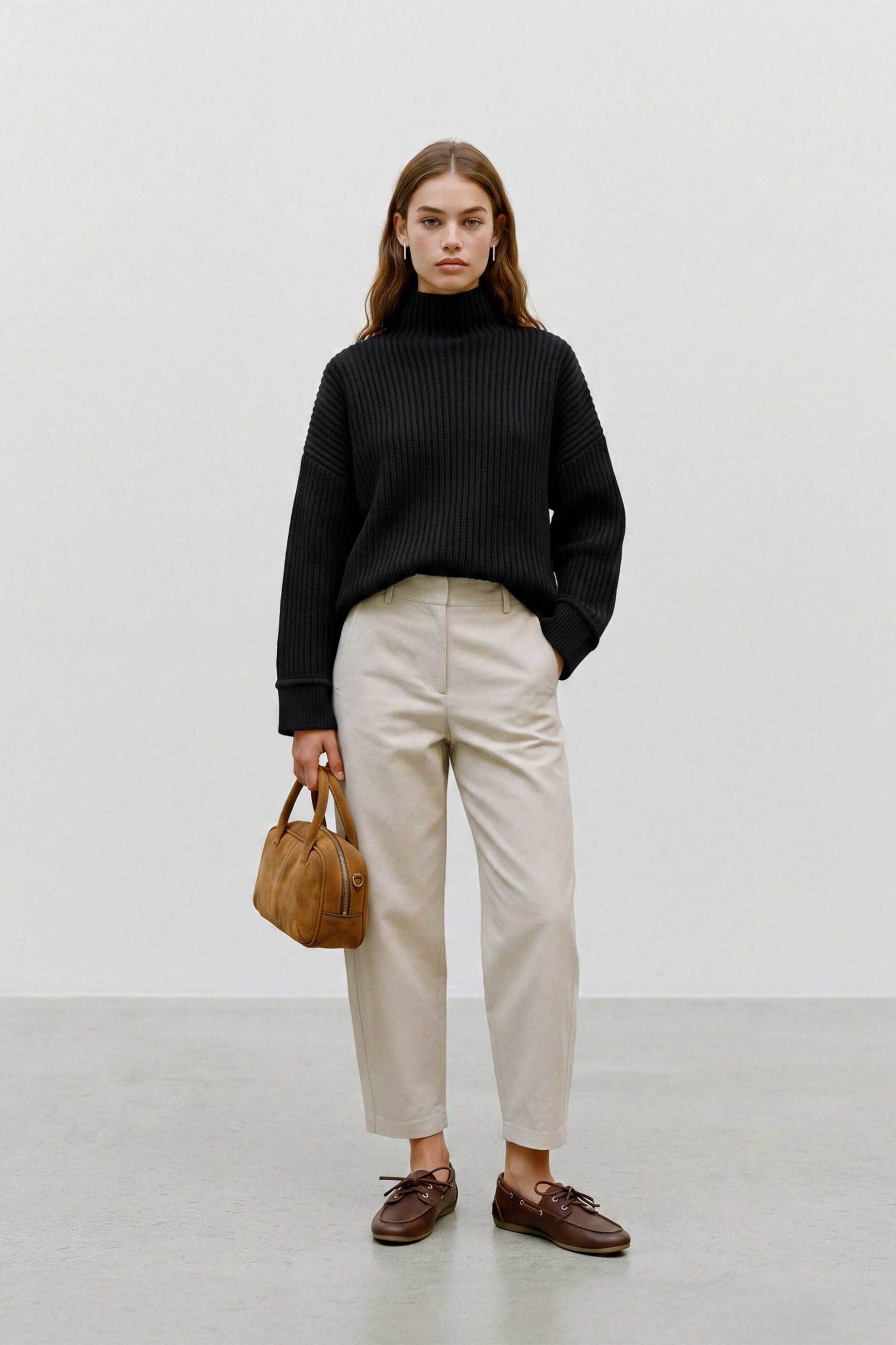 Topshop γυναικείο πουλόβερ με ζιβάγκο 