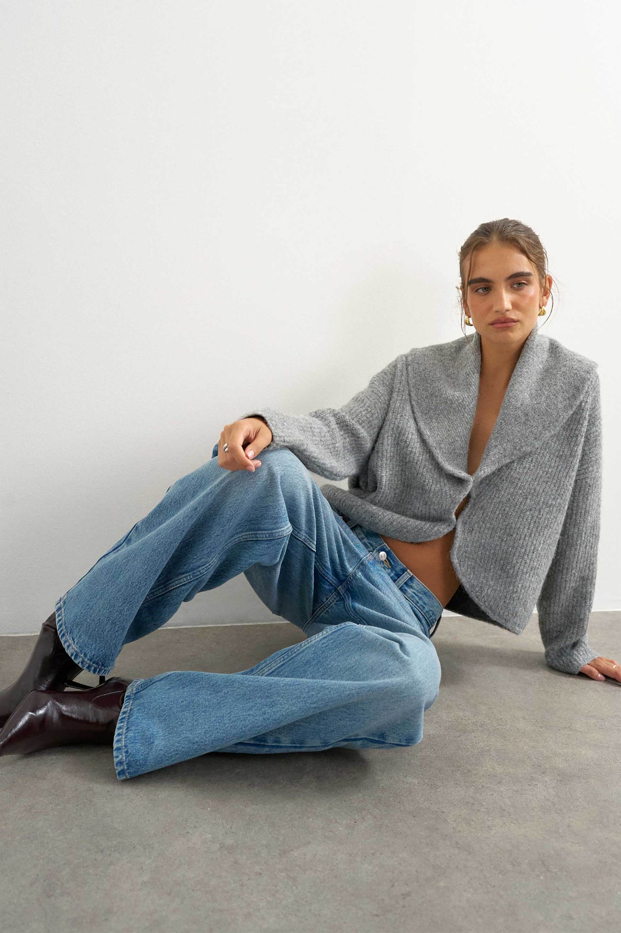 Topshop γυναικεία πλεκτή ζακέτα 