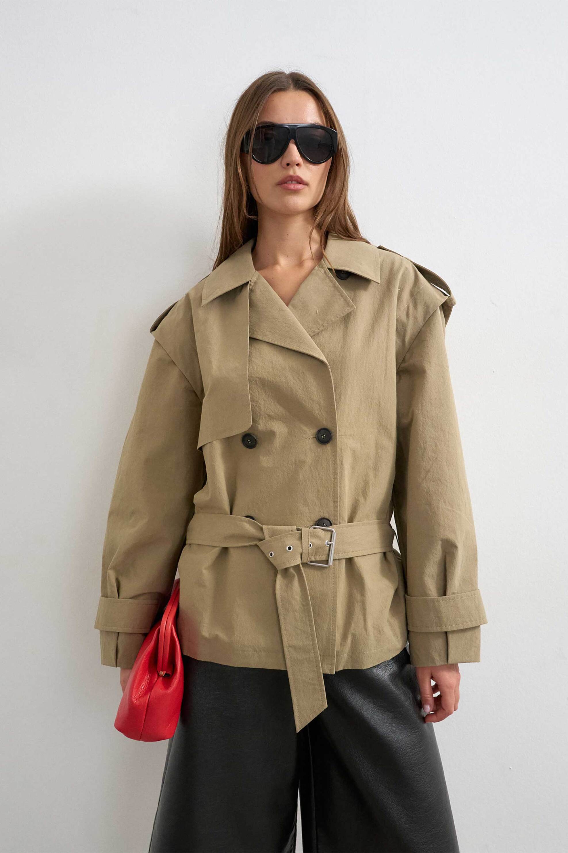 Topshop γυναικεία κοντή καπαρτίνα 