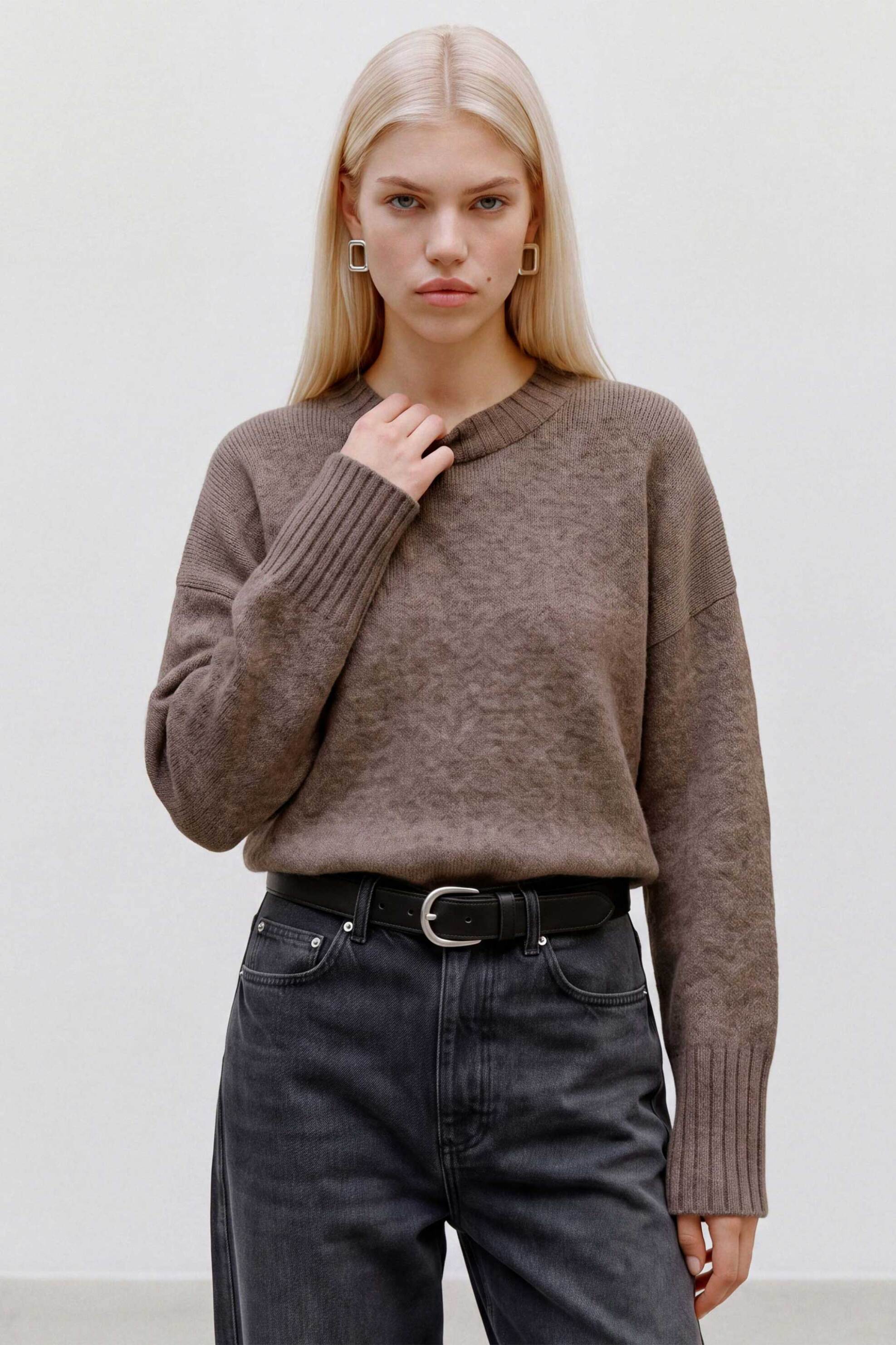 Topshop γυναικείο πουλόβερ μονόχρωμο 
