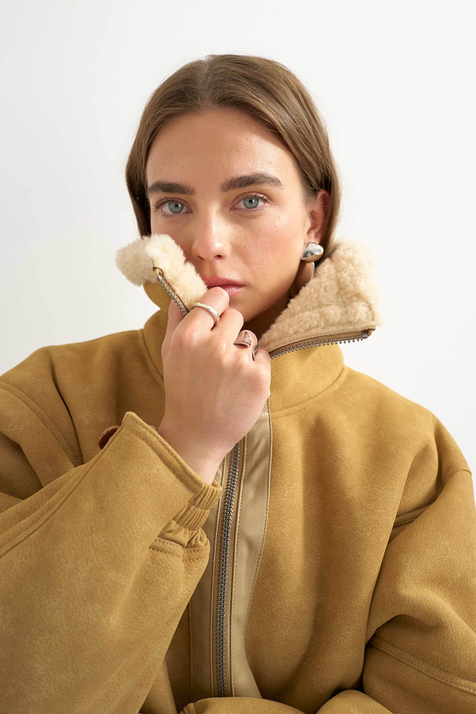 Topshop γυναικείο jacket από faux δέρμα 
