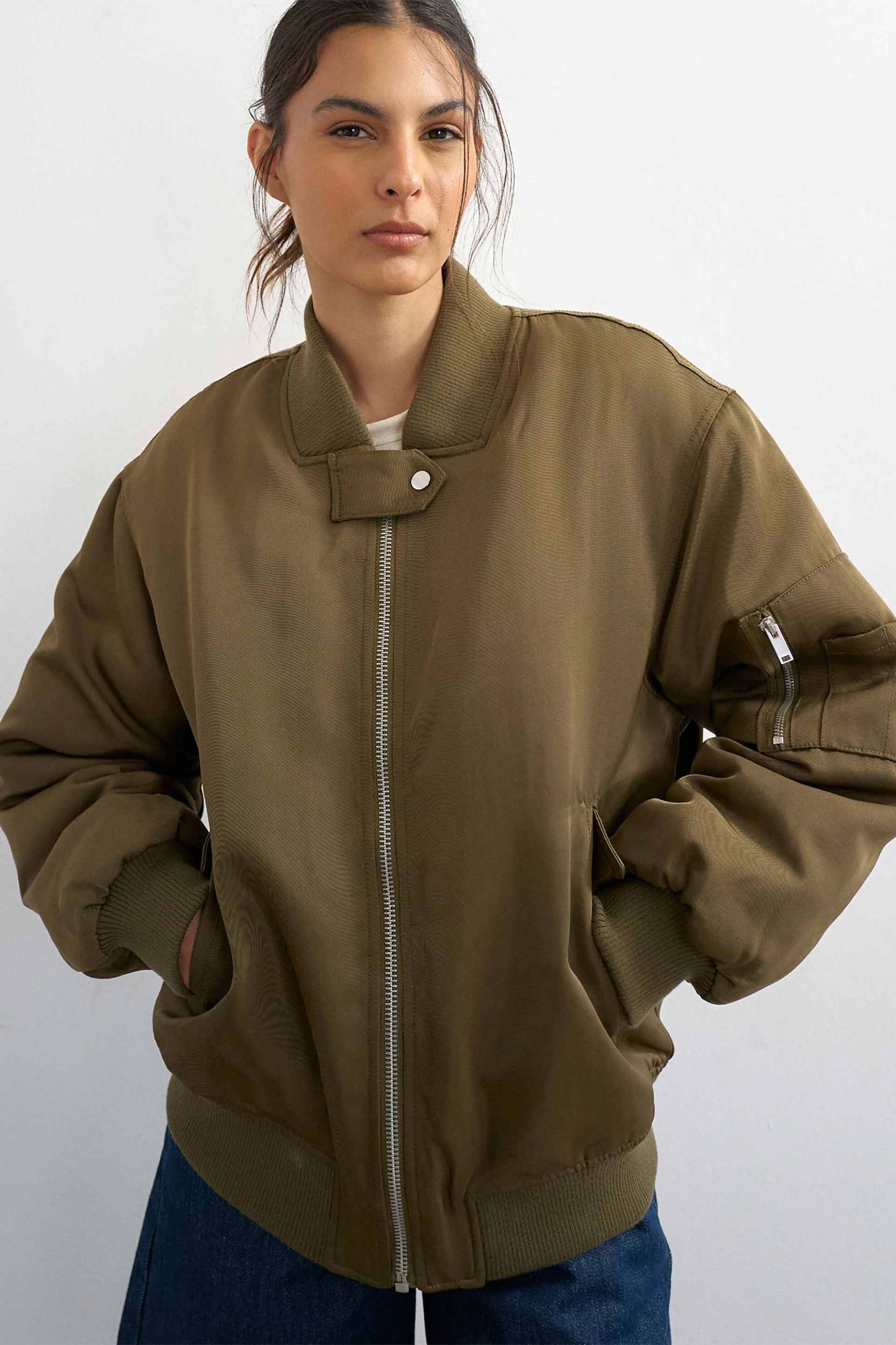 Topshop γυναικείο bomber jacket 
