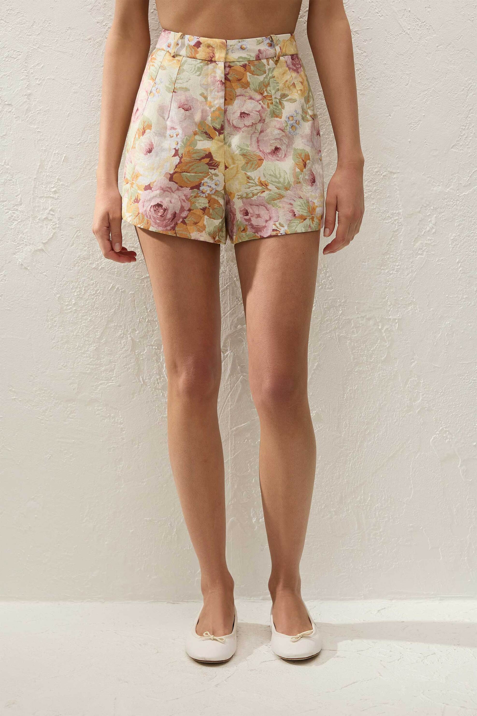 Faithful The Brand γυναικείο σορτς με floral print 
